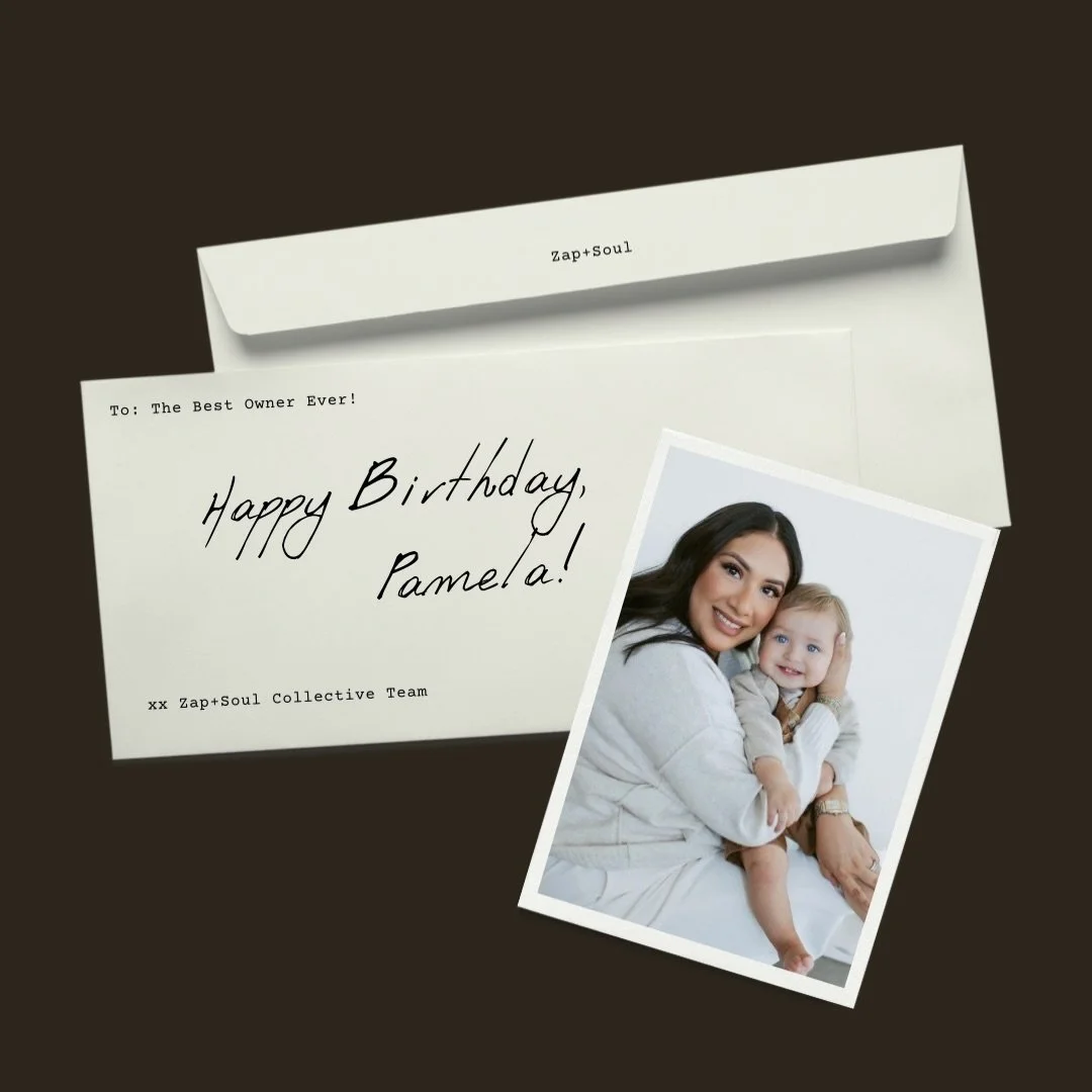 Happy Birthday to Zap+Soul&rsquo;s beautiful owner! 🤍✨

Wishing you a wonderful year ahead filled with joy, success, and thriving in every way. 🫶🏼
