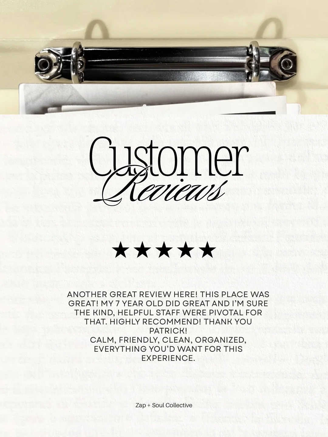 A quick review drop from our clipboard 📋⭐️