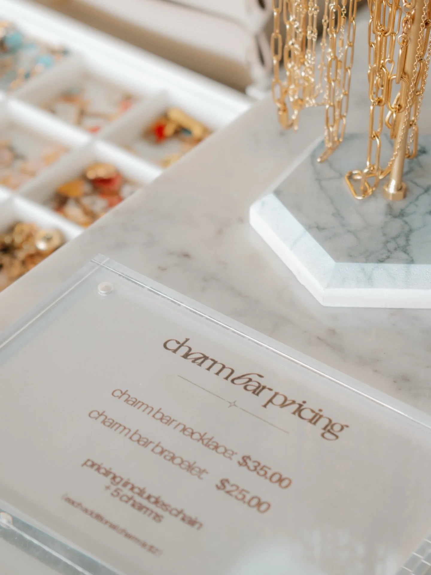 Have you visited our charm bar? 🍒🔒✨

We just had a fresh restock on letter charms! 🫶🏼