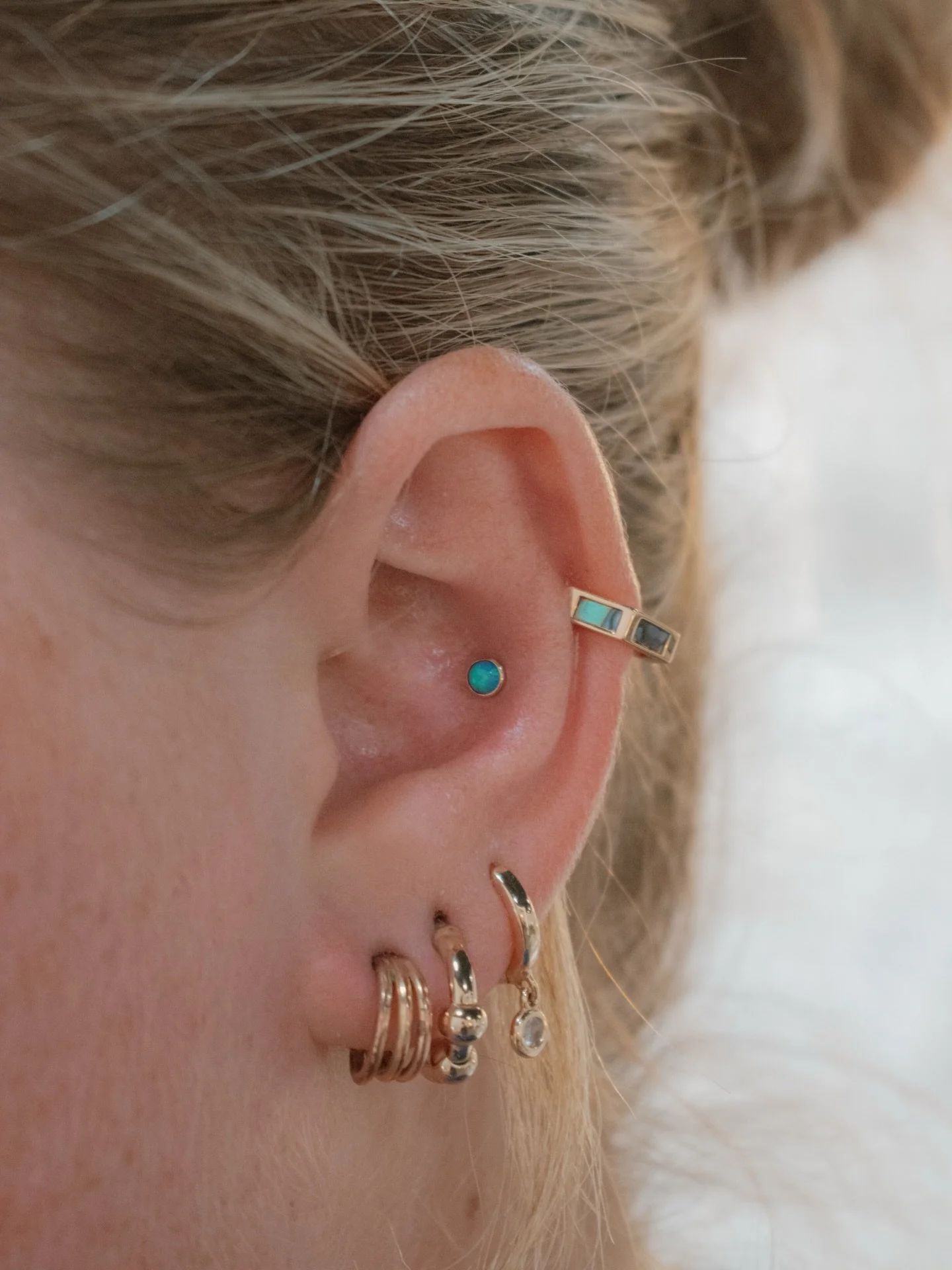 Thinking about a conch piercing? 🫶🏼

It&rsquo;s the piercing of the season! ✨