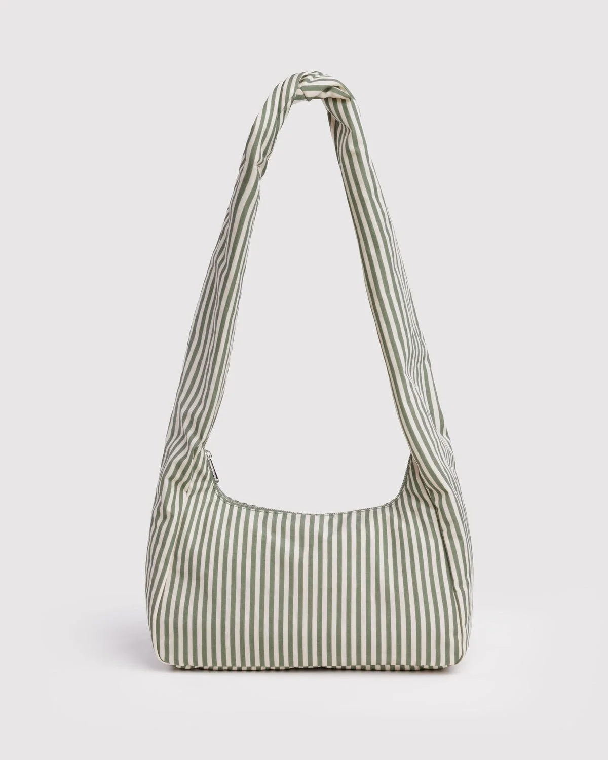 Sage Stripe Meringue Bag