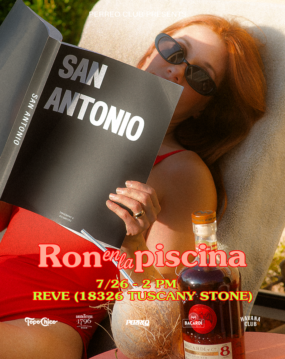 RON EN LA PISCINA@REVE (SAN ANTONIO,TX) (cancelled)