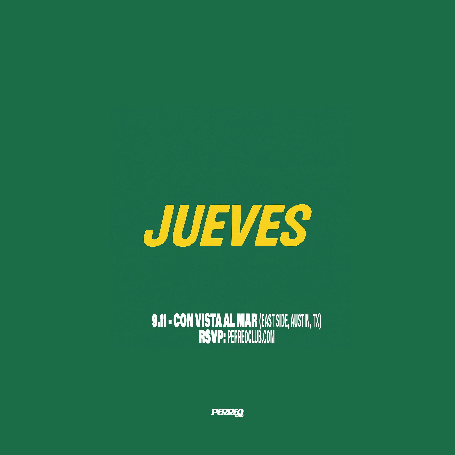 JUEVES EN CON VISTAL MAR (AUSTIN,TX)