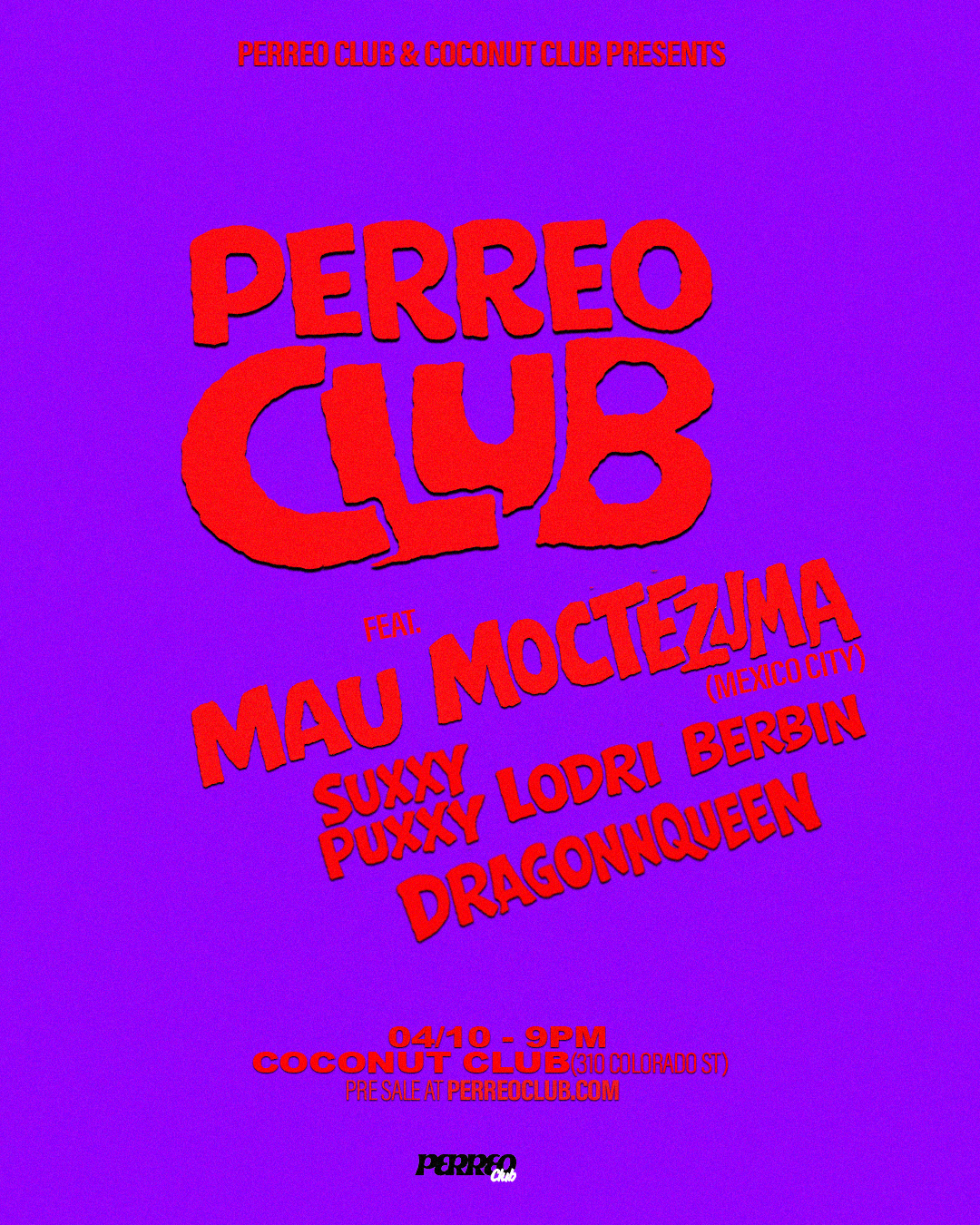 PERREO CLUB FEAT MAU MOCTEZUMA
