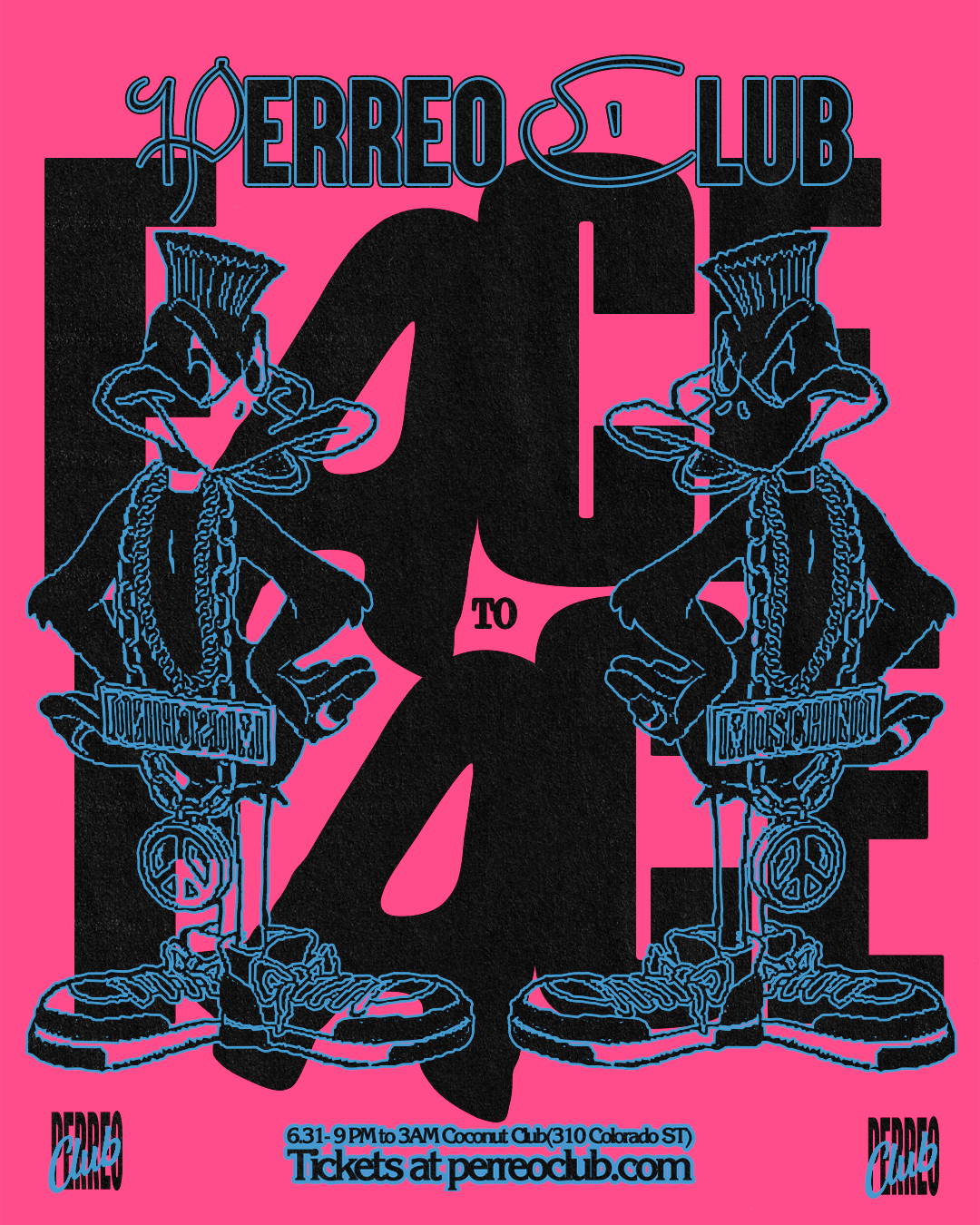 perreo club FAMILY F2F EDITION@COCONUT CLUB (austin,tx)