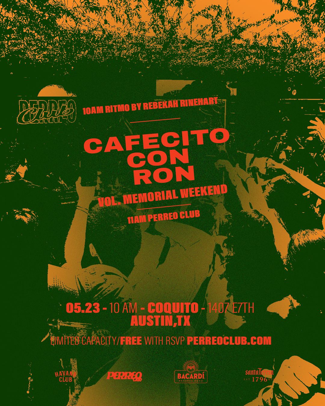 CAFECITO CON RON VOL. MEMORIAL WEEKEND@COQUITO (AUSTIN,TX)
