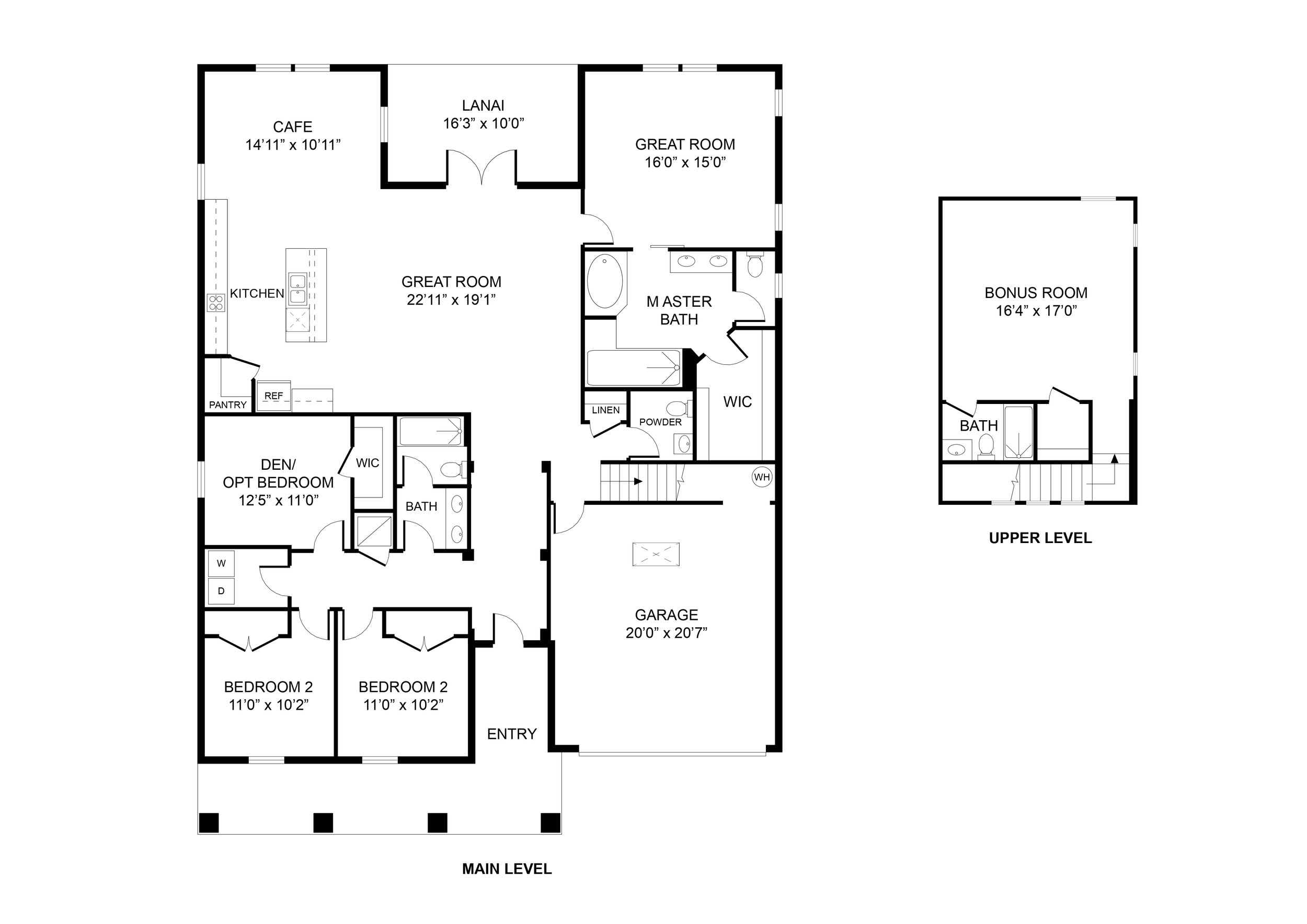 Ashville + Bonus Room — Eagle Homes Construction