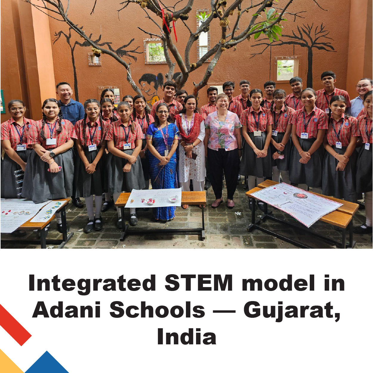 Integrated STEM model in Adani schools — Gujarat, India