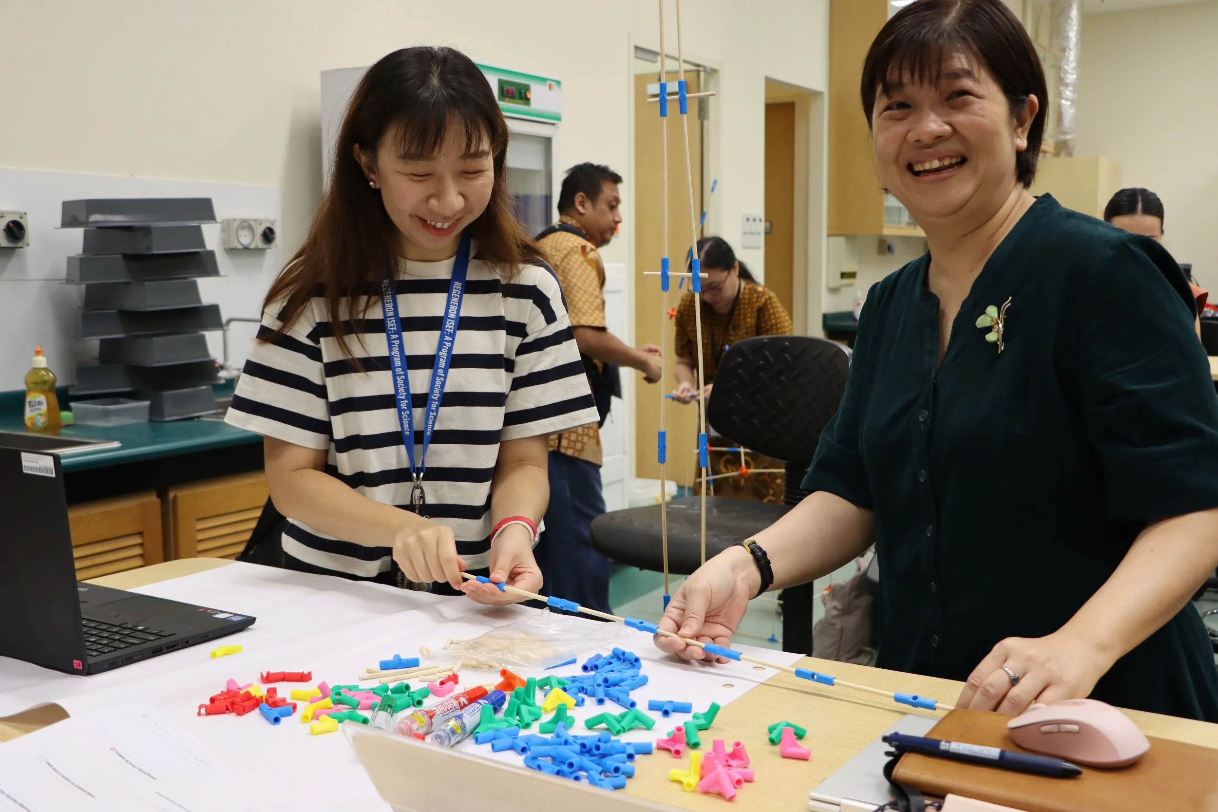 Participants showcased their innovative skills as they embraced technology and prototyping through robotics.