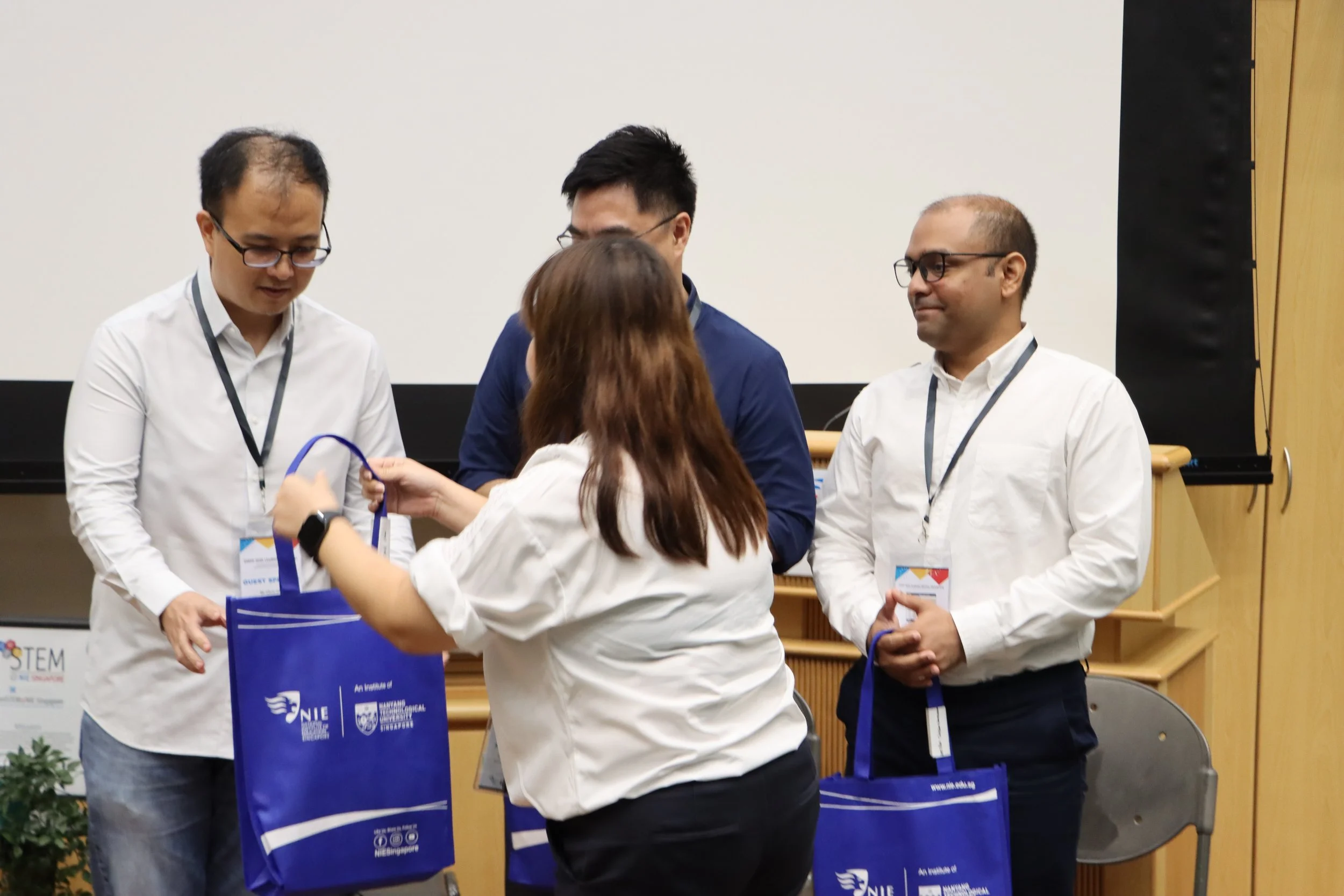 A/P Teo thanking our panelists for their time.