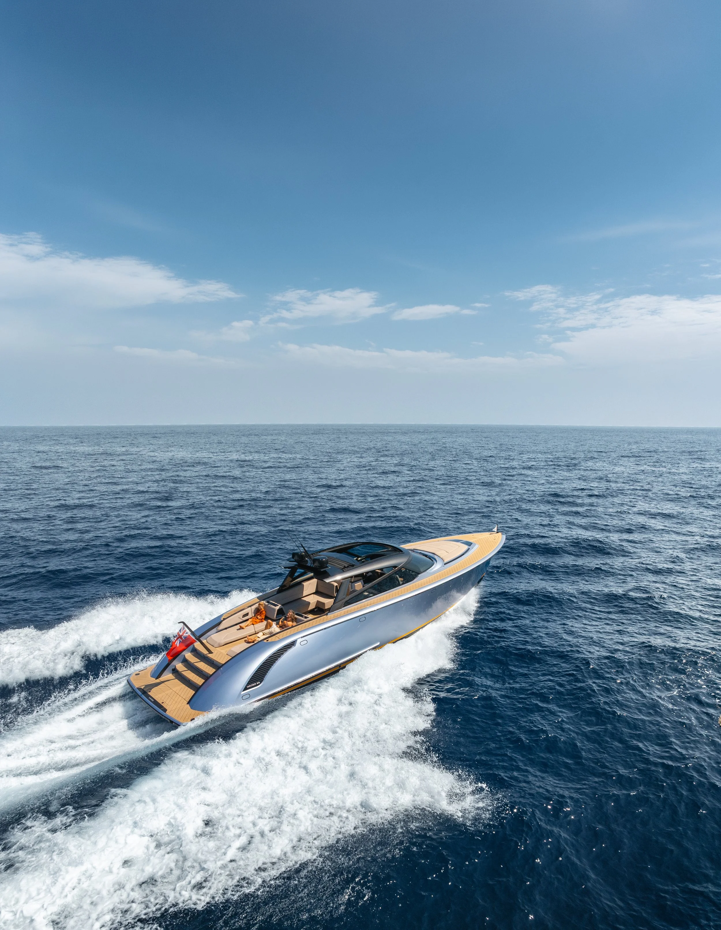 Wajer 55 HT running at speed