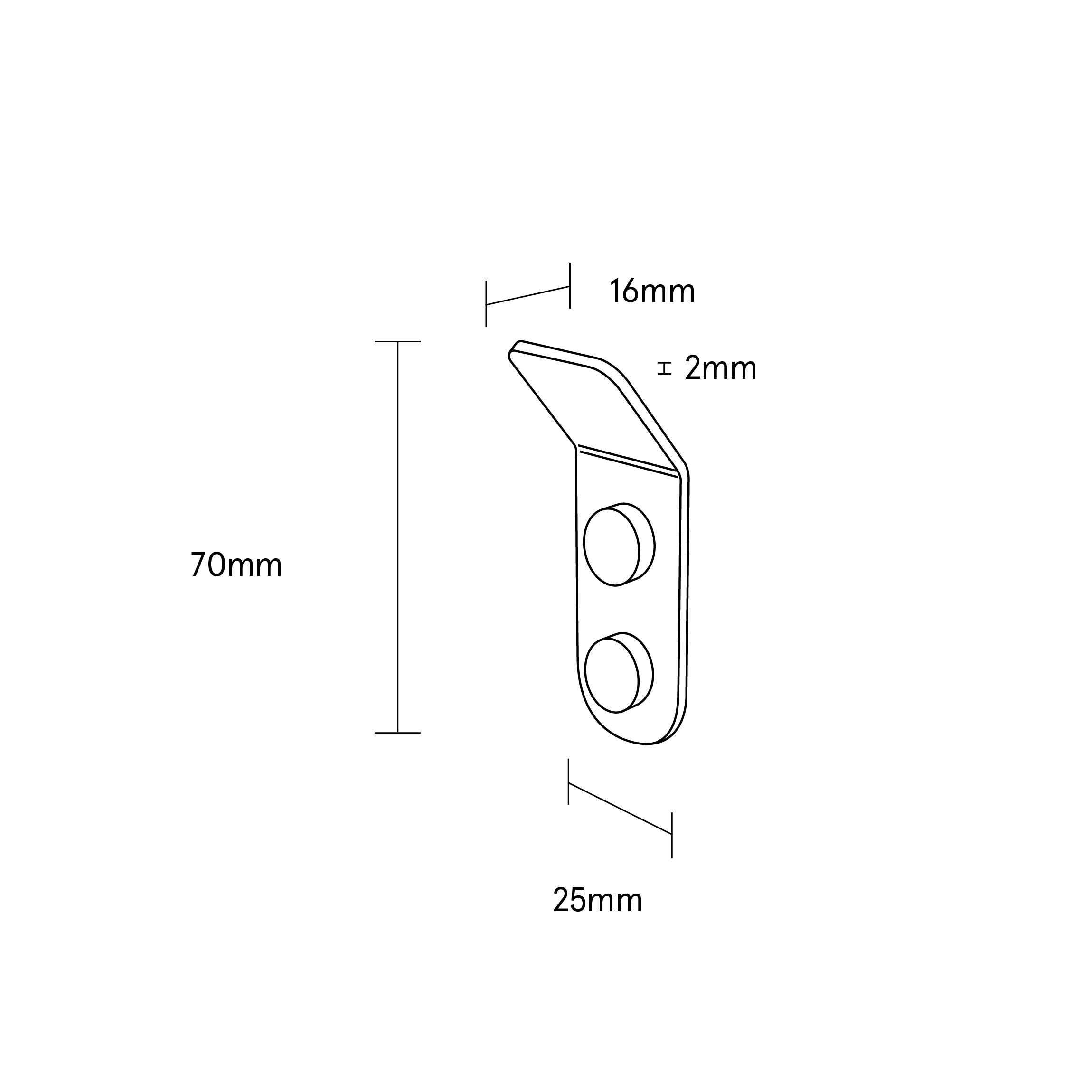 Robe Hook NZ Stainless Steel Bathroom Towel Hook Crisp & Co