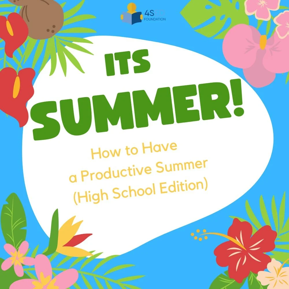 How to spend your summer (high school edition)