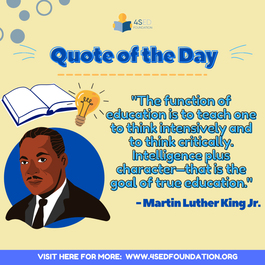 Quote of the Day, Martin Luther King, Jr.