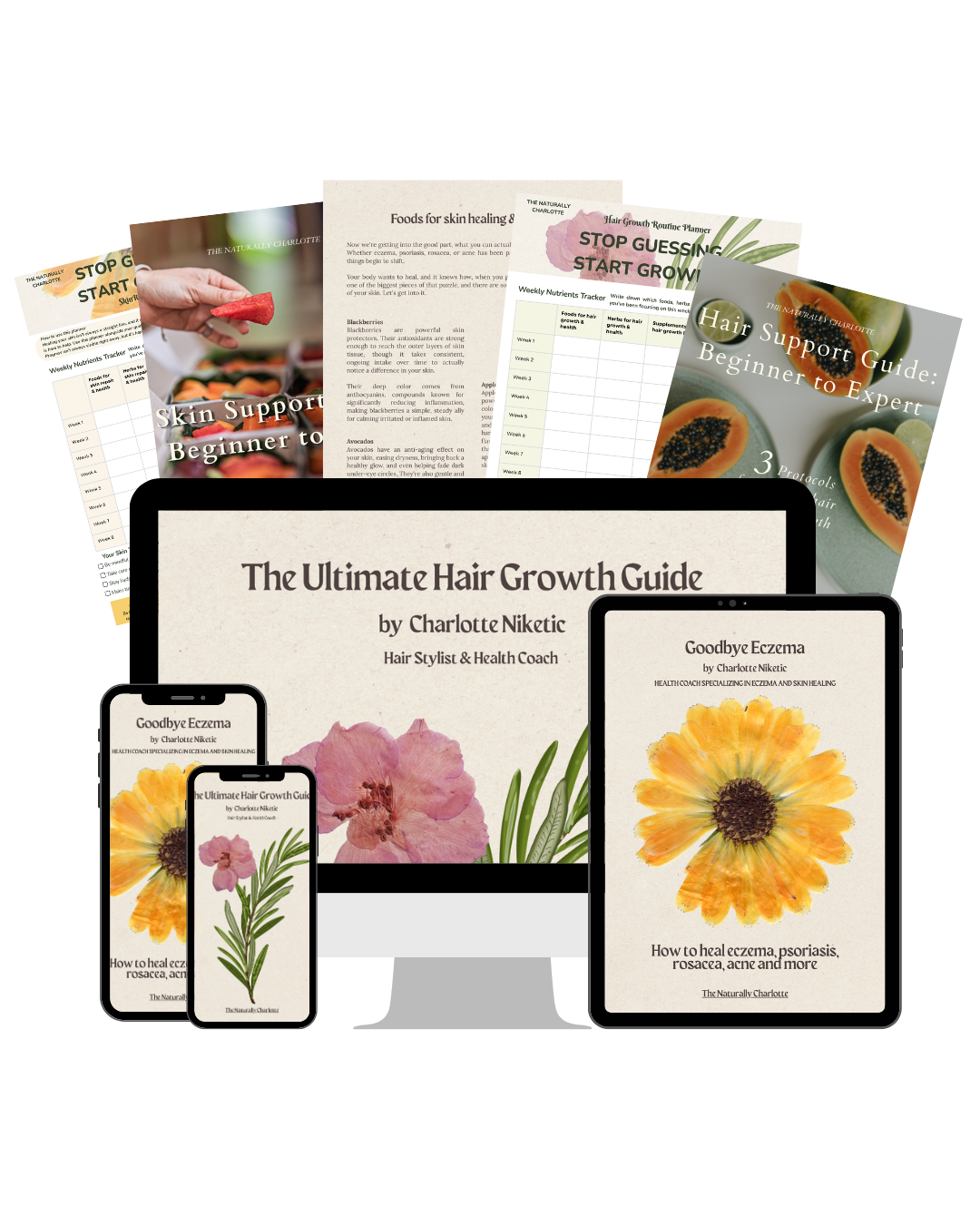 Bundle: The Ultimate Hair Growth Guide + Goodbye Eczema