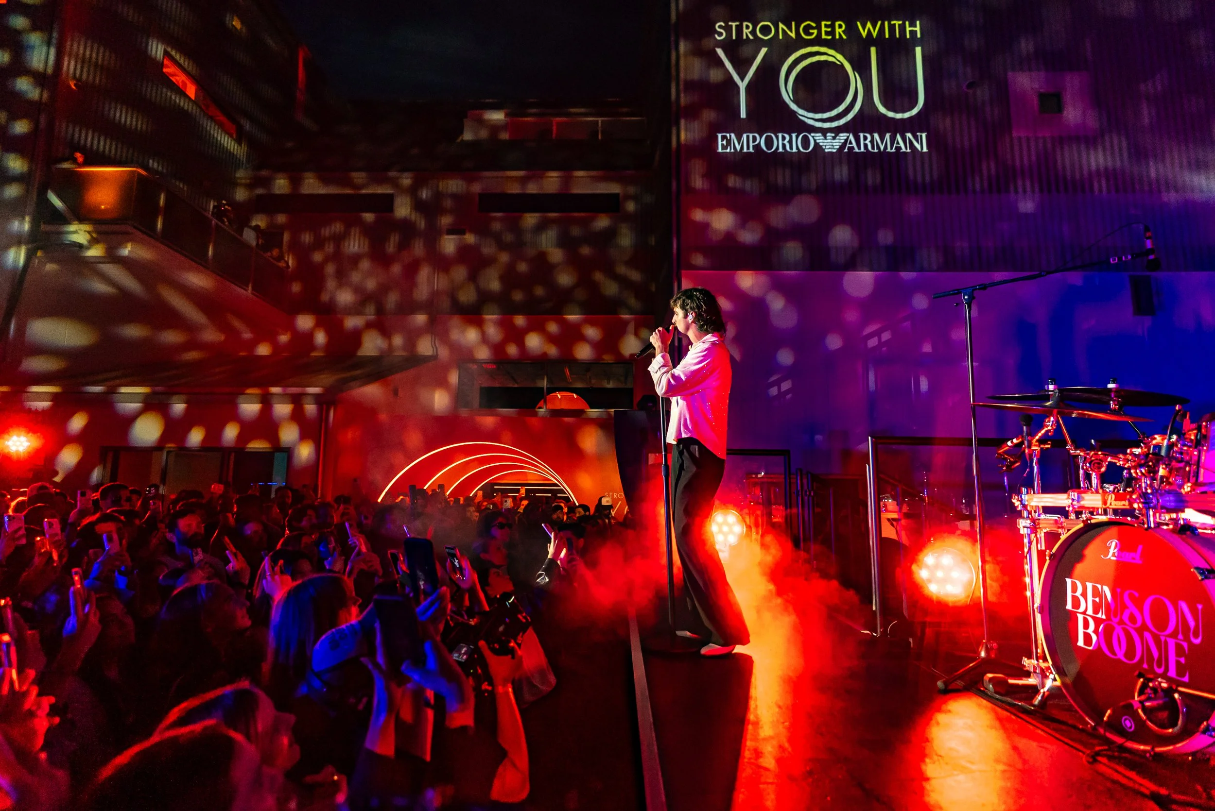 Armani Beauty Stronger With You Parfum Launch