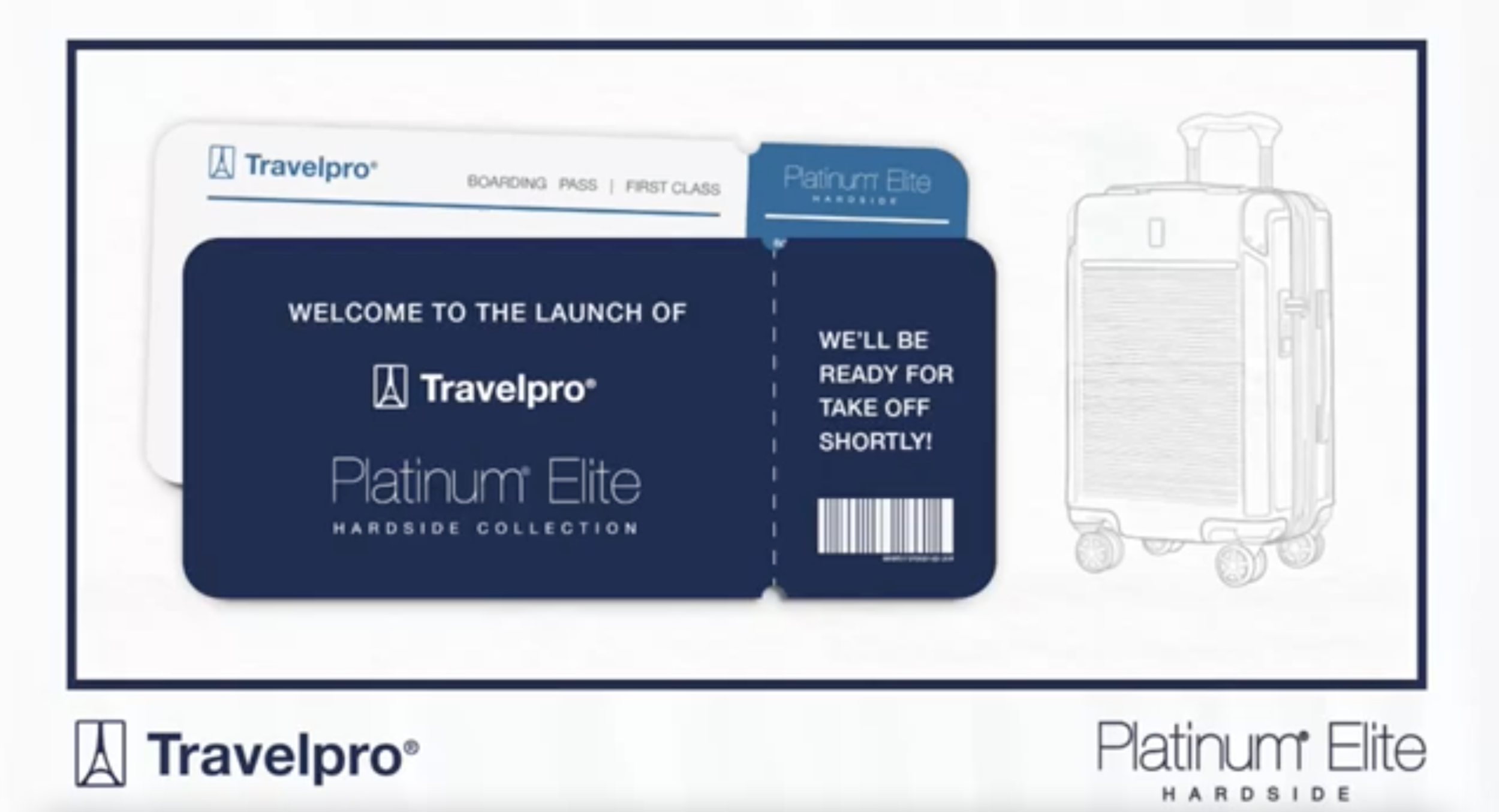 Travelpro | Platinum Elite Product Launch