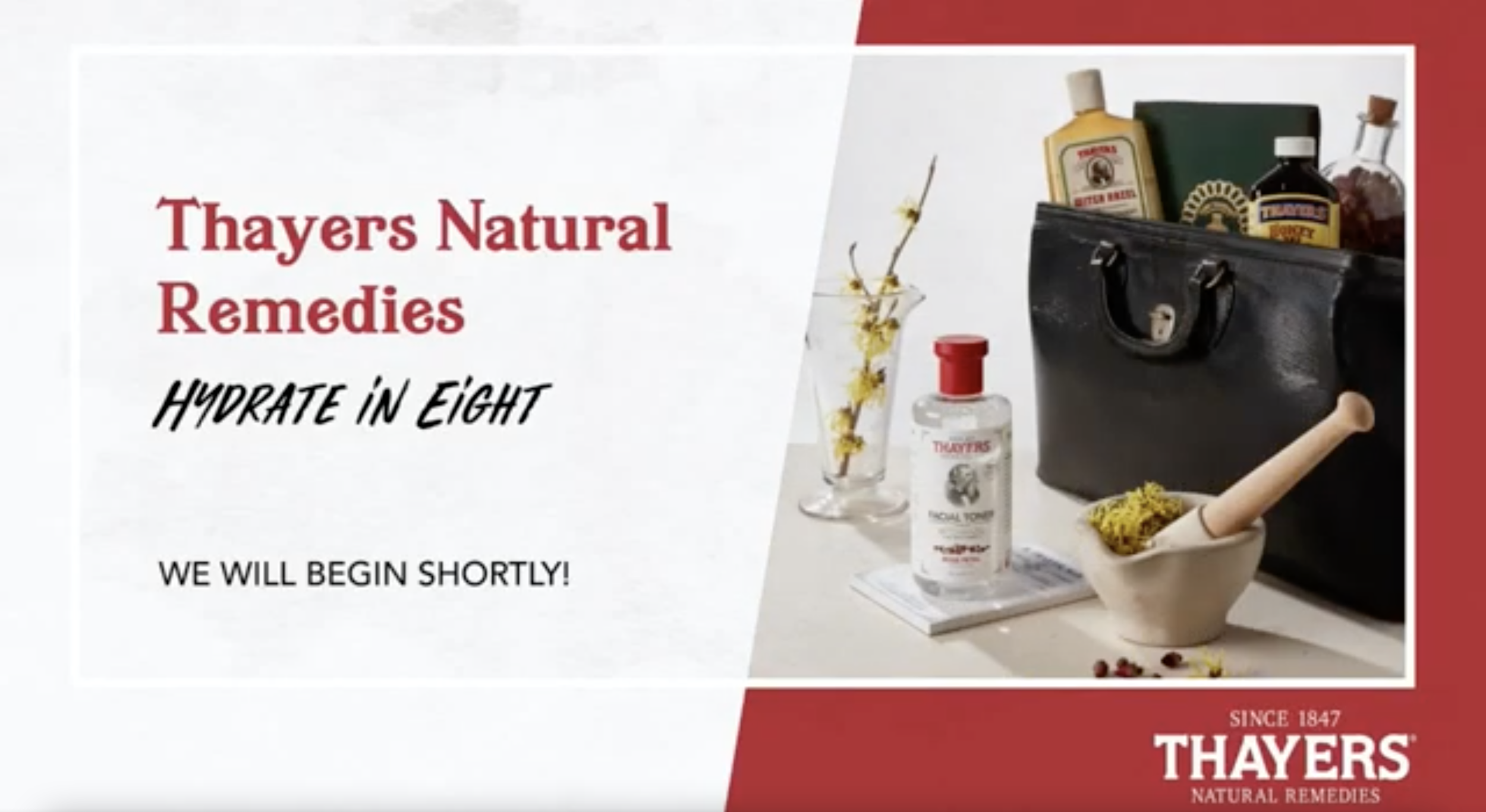 Thayer's | Natural Remedies Press Event