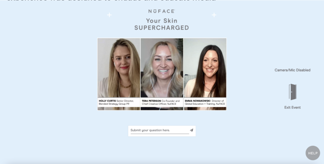 NuFace | Product Press Launch