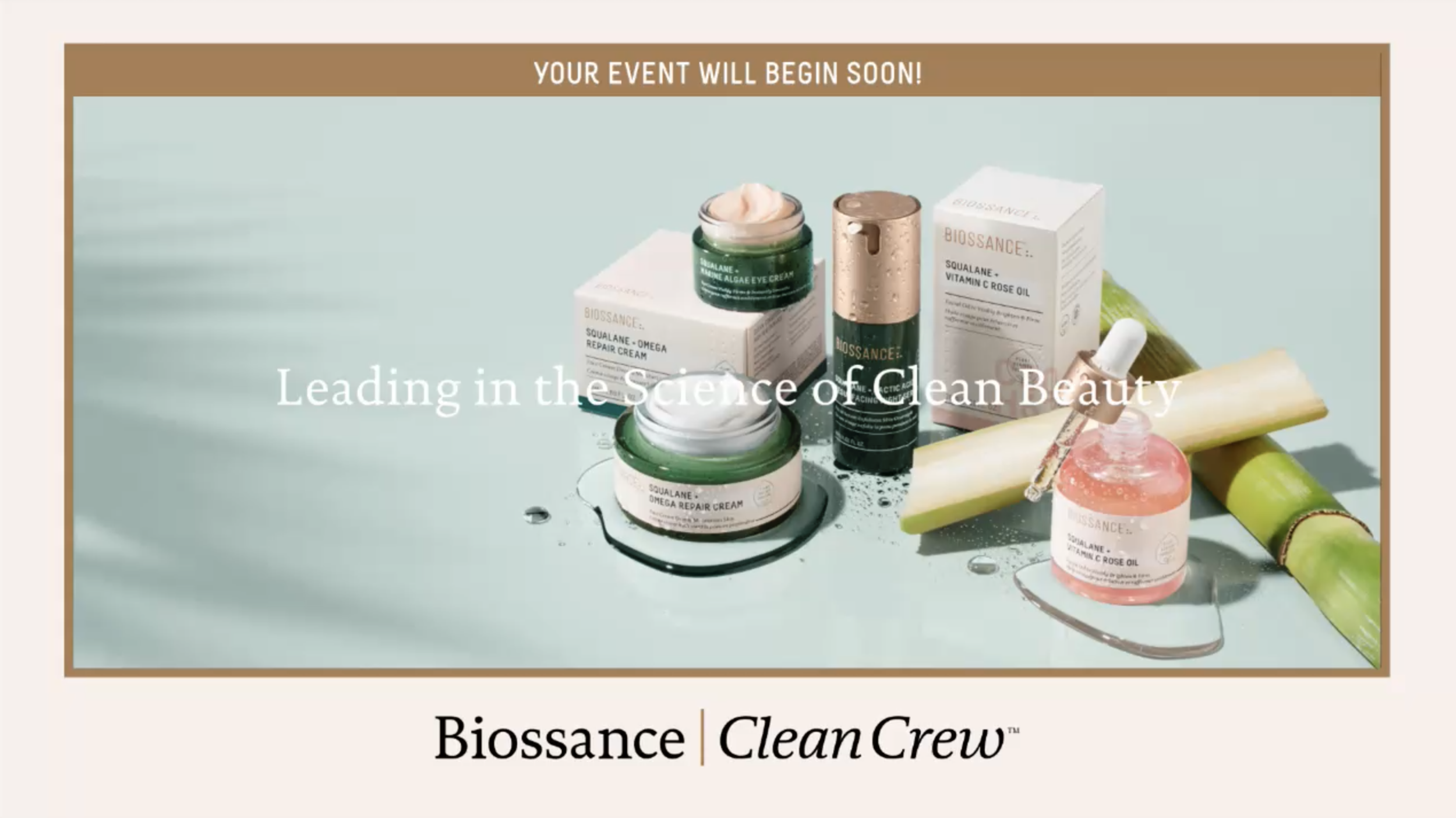 Biossance | Ambassador Virtual Kick Off with JVN