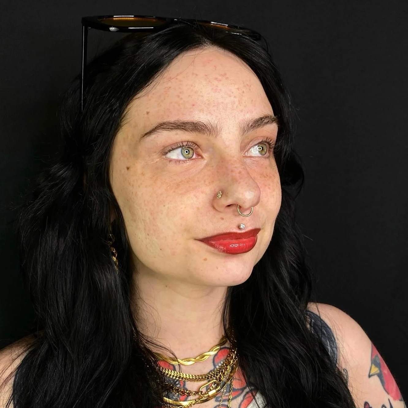 Layers Large Coverage Freckles + Heart Freckles