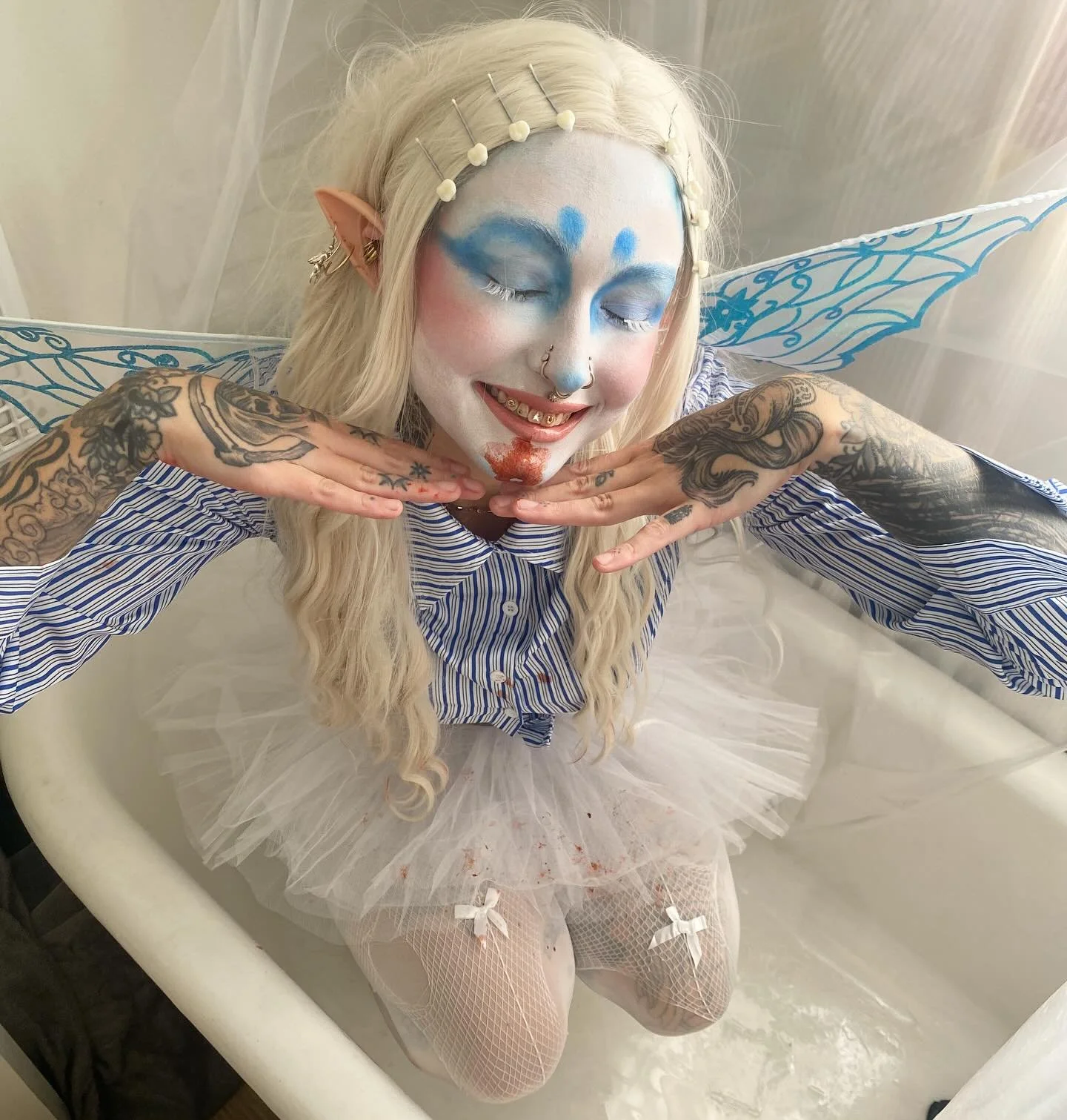 I thought fairies did nice things like granting wishes 🦷🪥🩵🛁🫧 thanks for letting me be your tooth fairy!!!!!

1 FREE CRYSTAL 💎 w the purchase of 18k solid gold pieces from the Halloween/Spooky section of gems for all of October 🔗 No drilling!!!