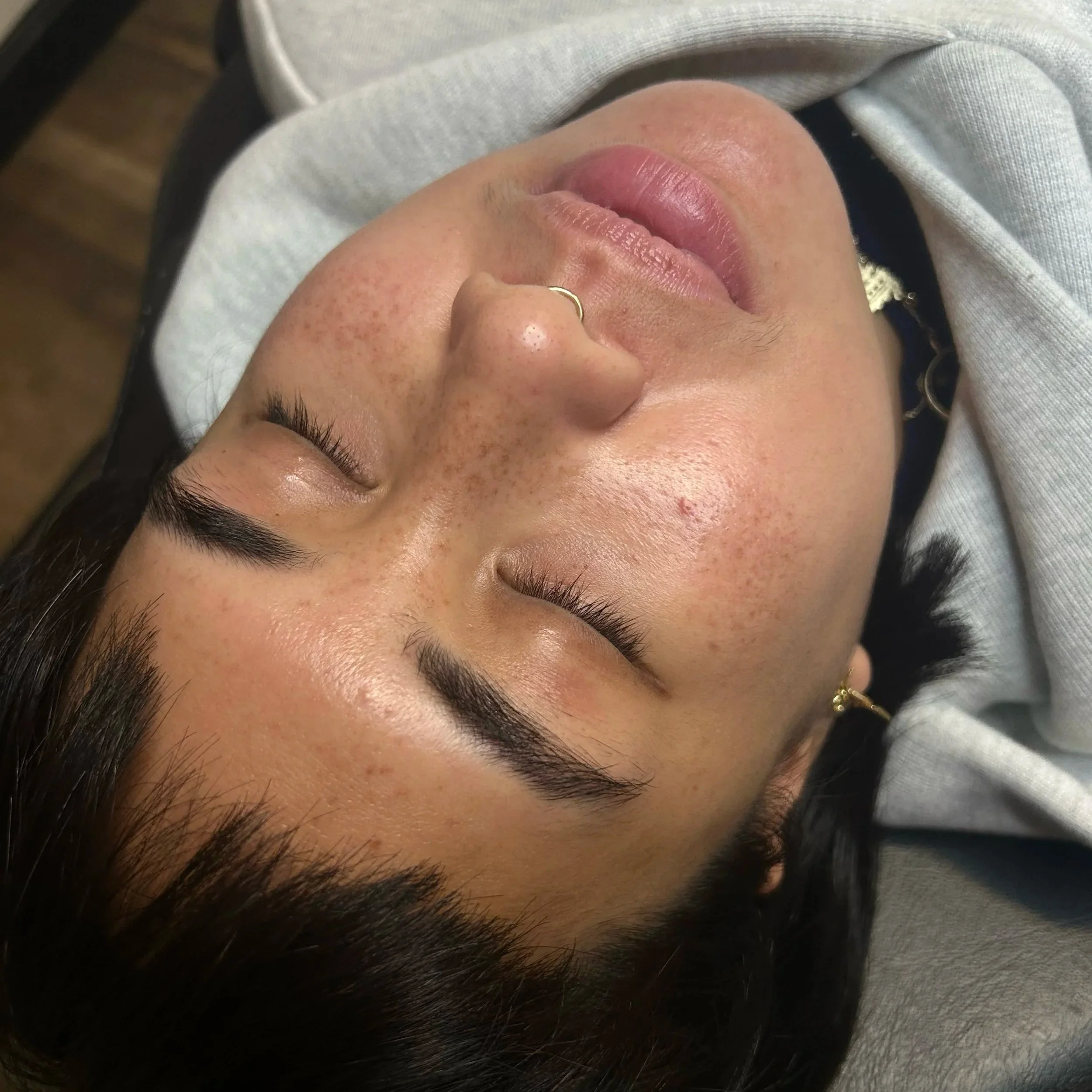 Healed Microblading + Healed Medium Coverage Freckles