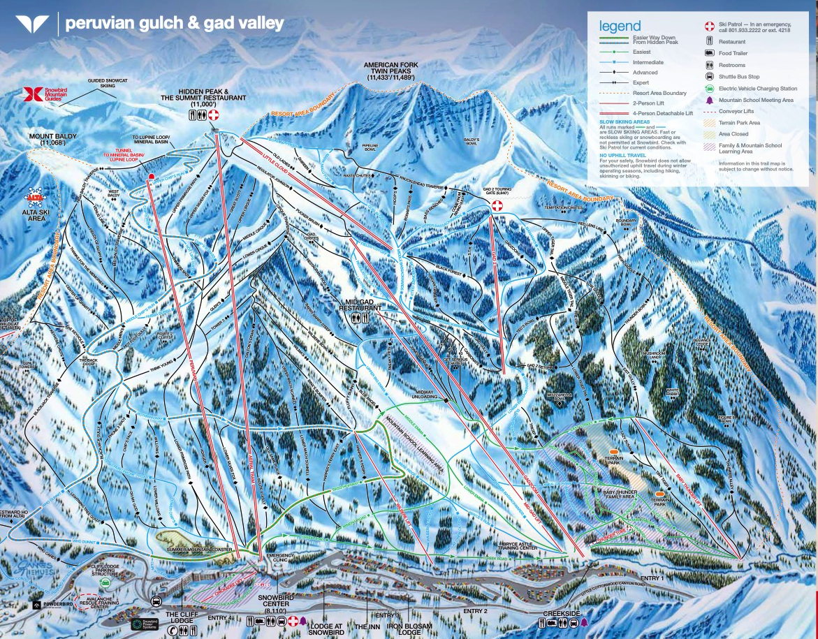 Alta / Snowbird (Utah) — Lose Reception
