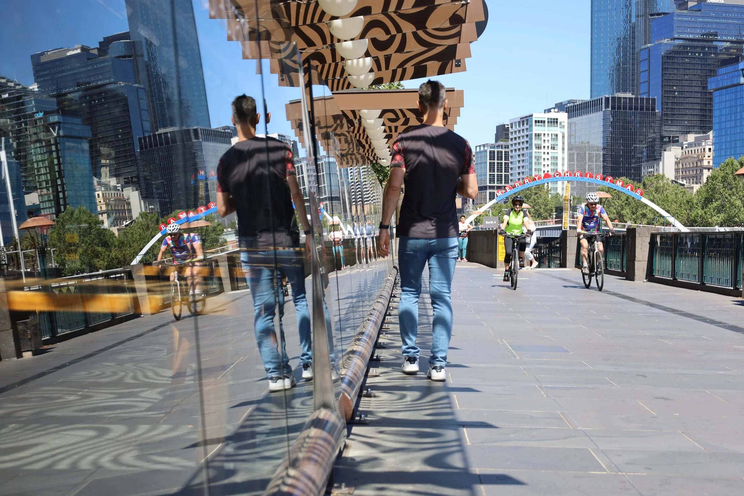 Reflections, Southbank. Dec 2021.