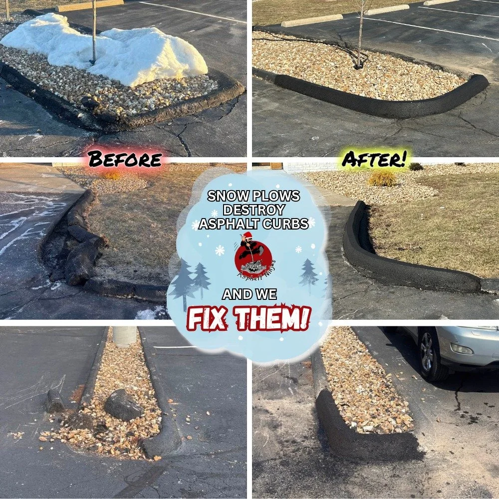 Find out why St. Louis county has chosen Asphalt Ninjas for their asphalt repairs&hellip; especially curbs!

#plow #curbs #asphalt