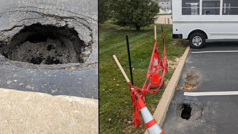 Asphalt Ninjas Sinkhole Repair One  of the best Asphalt Companies in St. Louis