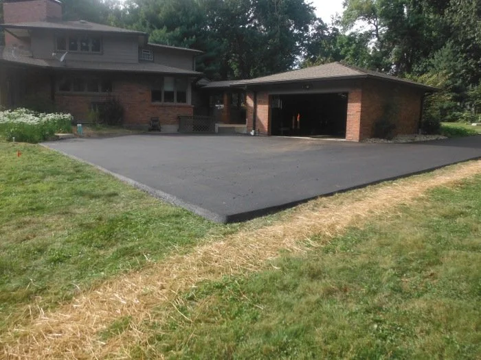 Asphalt Ninjas Paved A Residential Driveway