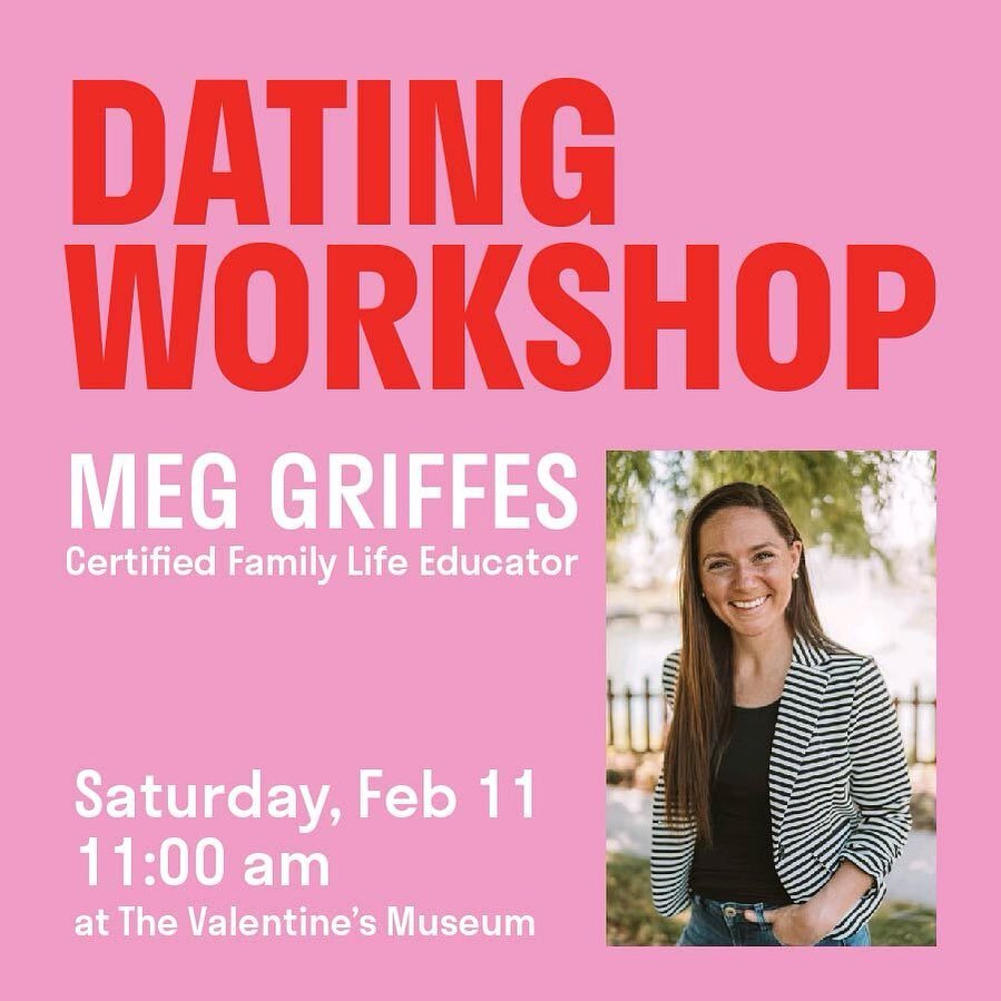 Join us tomorrow for early check-in and a workshop on &ldquo;Avoiding Common Mistakes in Dating and Preparing for a Healthy Relationship&rdquo; with relationship coach, Meg Griffes. Free with purchase of any ticket previous or future.
&hellip; 
Click