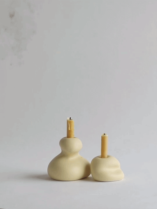 Together Candle Holder Butter.gif