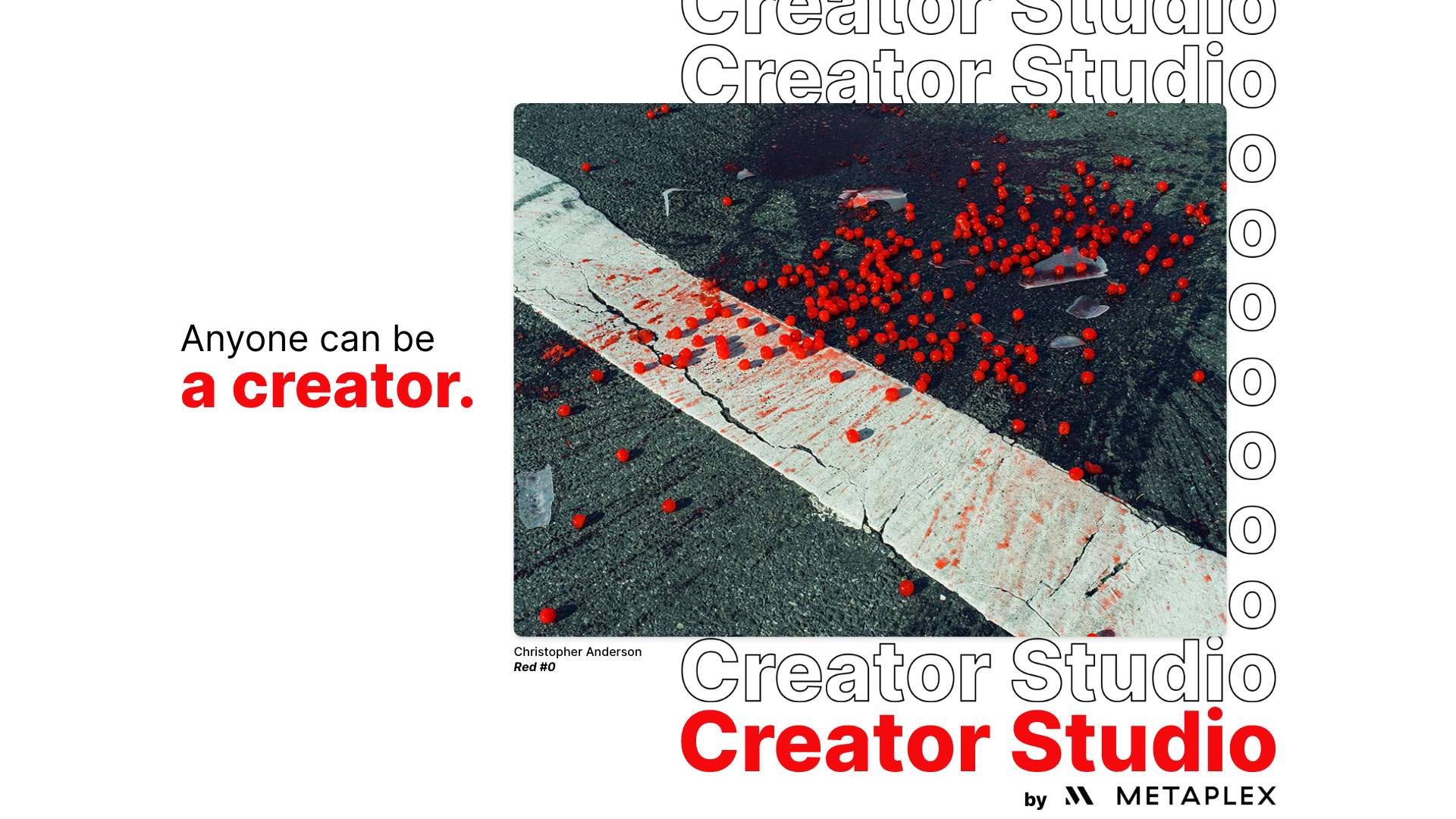 CURRENTLY WORKING ON: Metaplex Creator Studio / Identity, Branding, UX