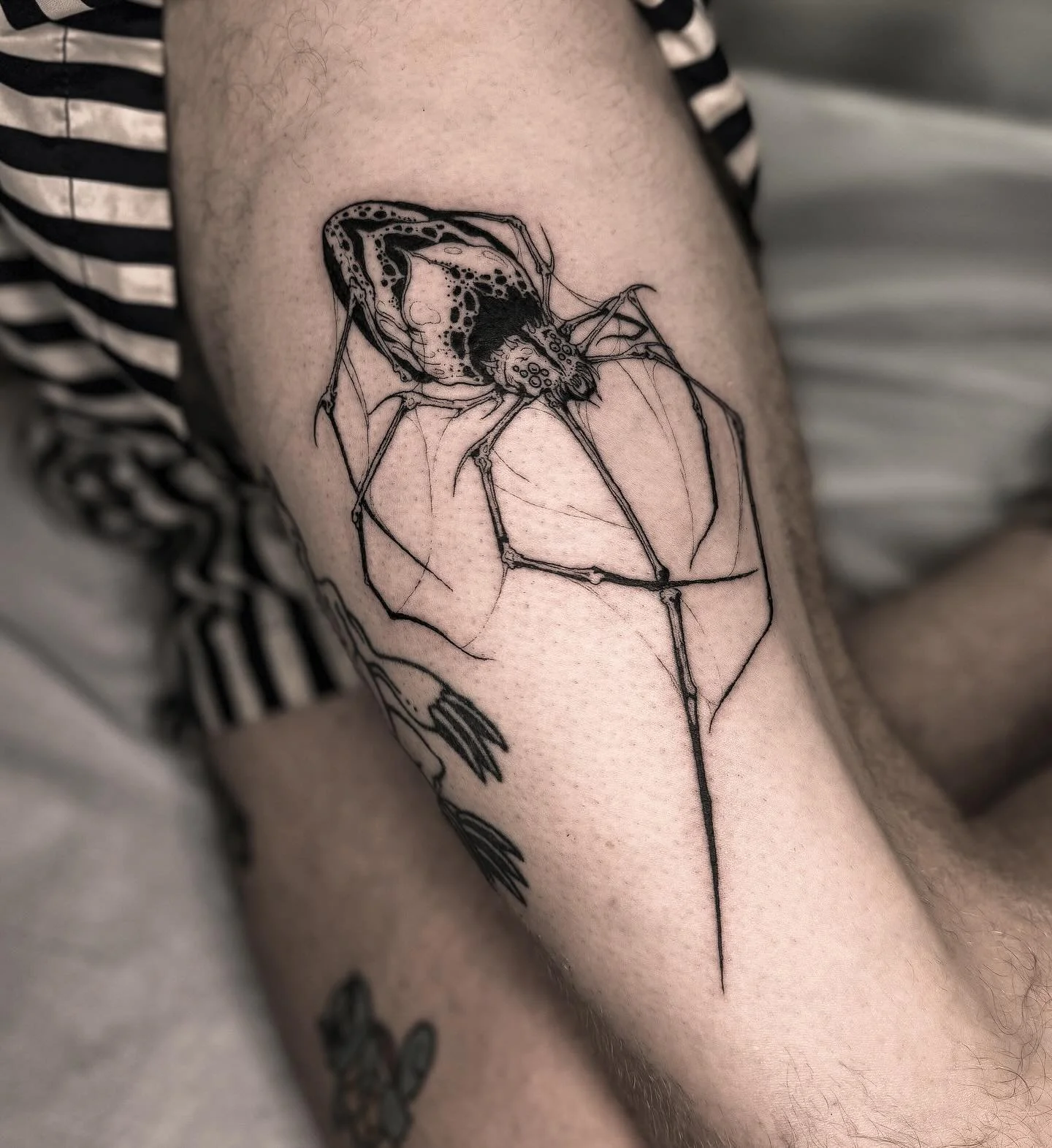 𝐯𝐢𝐫𝐮𝐥𝐞𝐧𝐭 🕷️ 

Thanks Kalle!

.
.
.
.
.
#blackwork #blackworkers #blackworktattoo #blackworknow #blackworksubmission #artobscurae #tttism #darktattoo #darktattoos #blackworkartists #illustrativetattoo  @fytsupplies @blackworkers @blackworkque