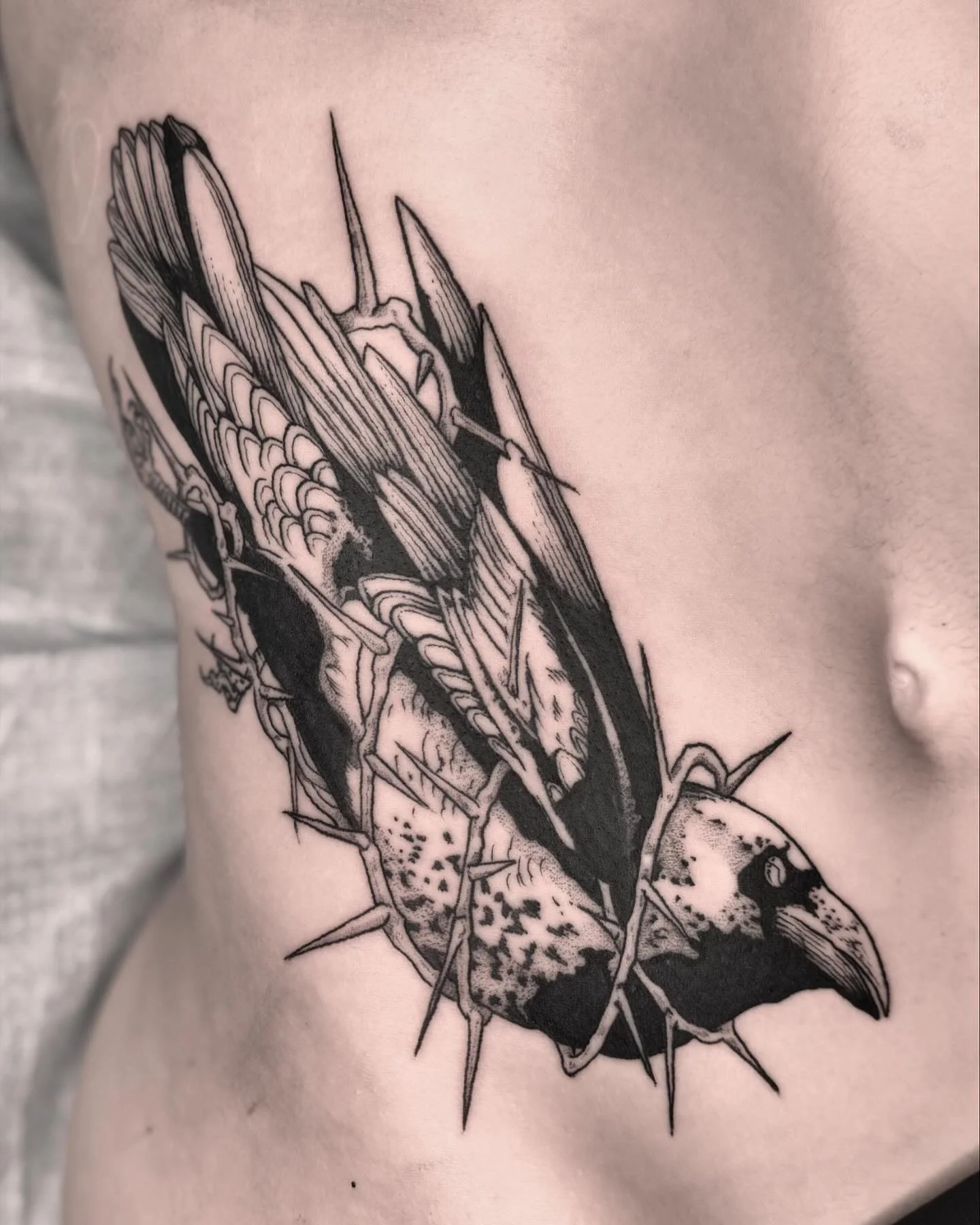 𝐞𝐧𝐦𝐞𝐬𝐡𝐦𝐞𝐧𝐭.

Thanks so much Sol! Made in New Orleans at @holyghosttattoos 

.
.
.
.
.
#blackwork #blackworkers #blackworktattoo #blackworknow #blackworksubmission #artobscurae #tttism #darktattoo #darktattoos #blackworkartists #illustrative