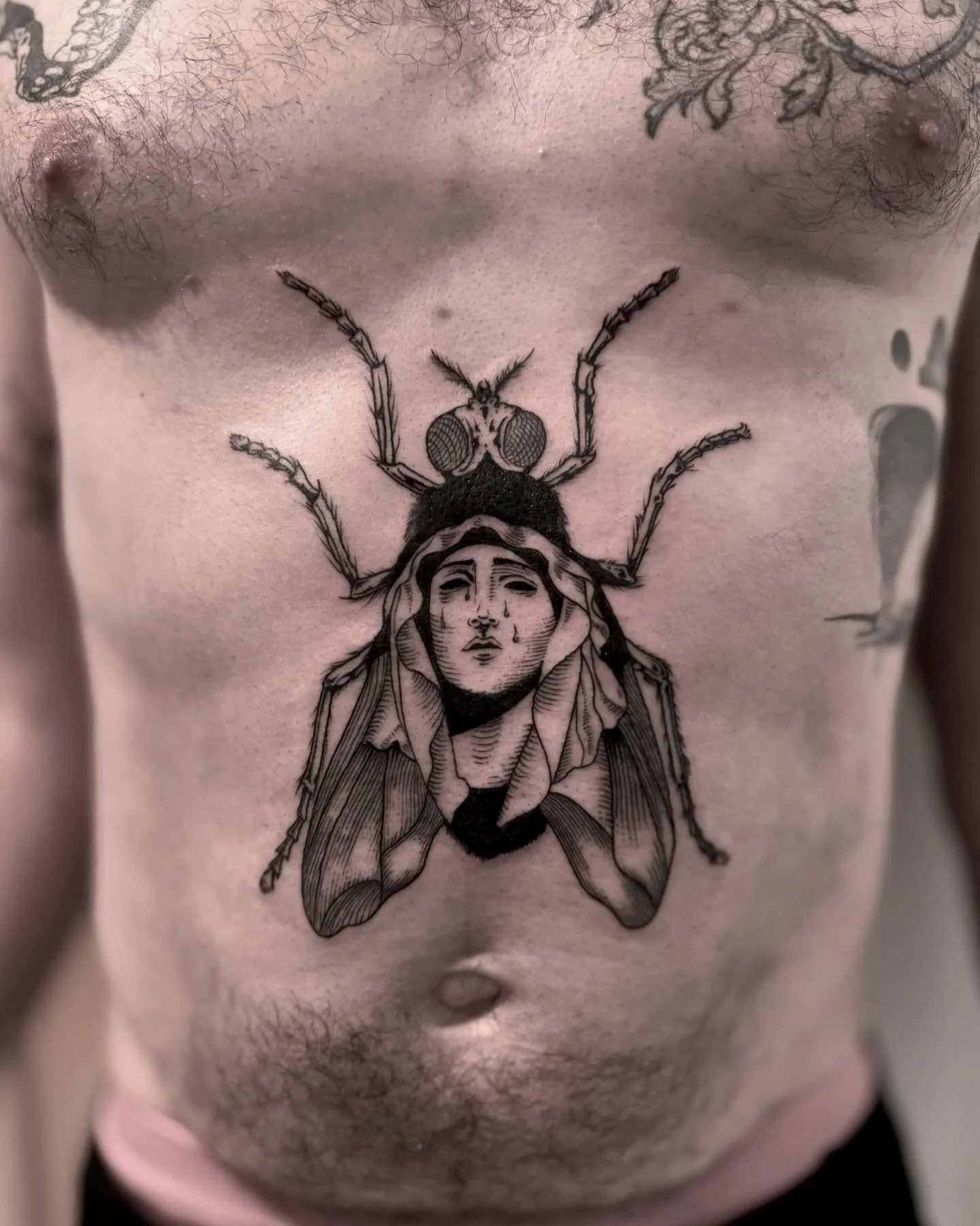 𝐑𝐞𝐩𝐞𝐧𝐭❗️ // thanks so much Brad. 

.
.
.
.
.
#blackwork #blackworkers #blackworktattoo #blackworknow #blackworksubmission #artobscurae #tttism #darktattoo #darktattoos #blackworkartists #illustrativetattoo @fytsupplies @blackworkers @artesobscu