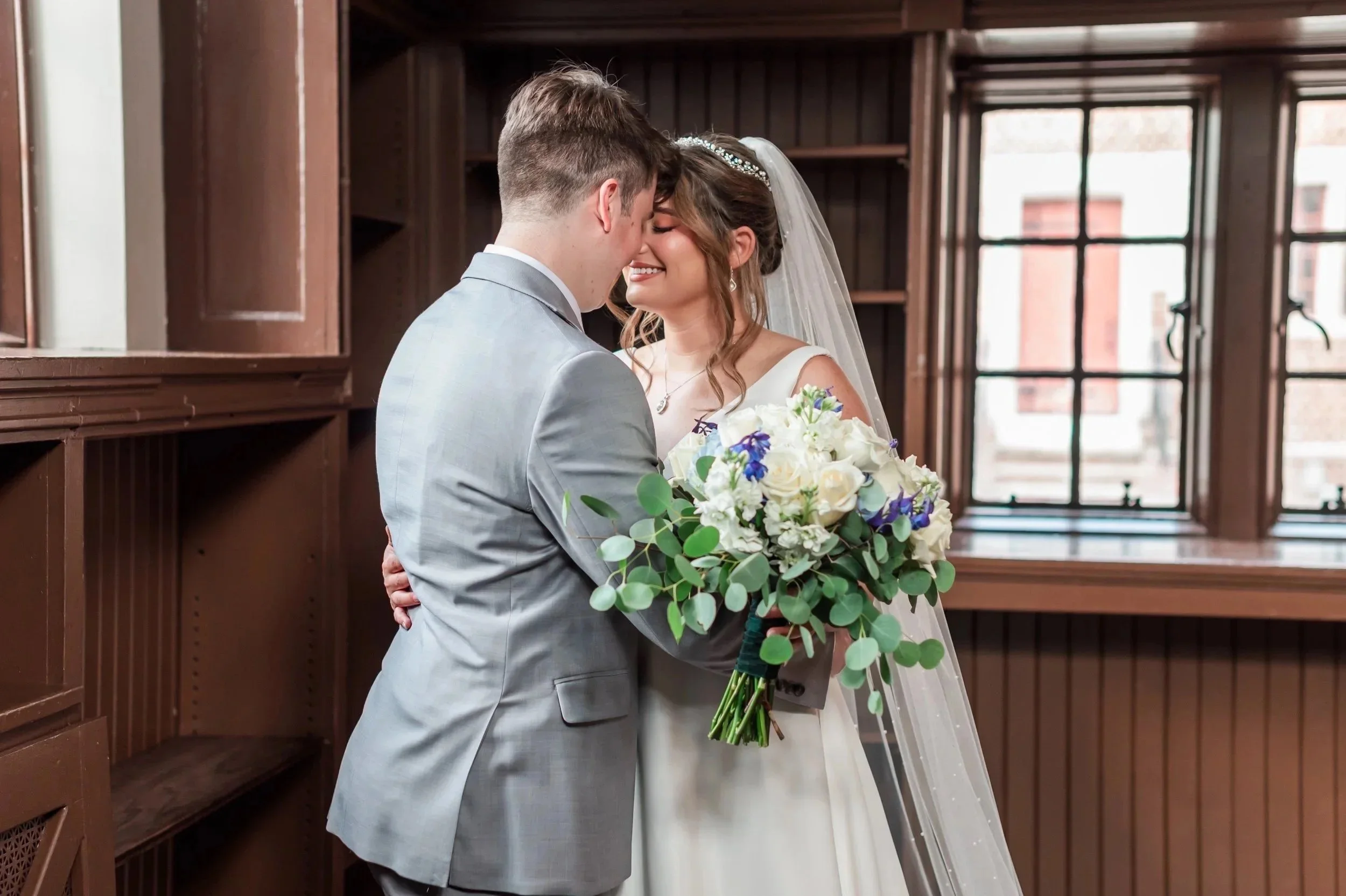 NJ bridal makeup artist created soft glam bridal makeup look