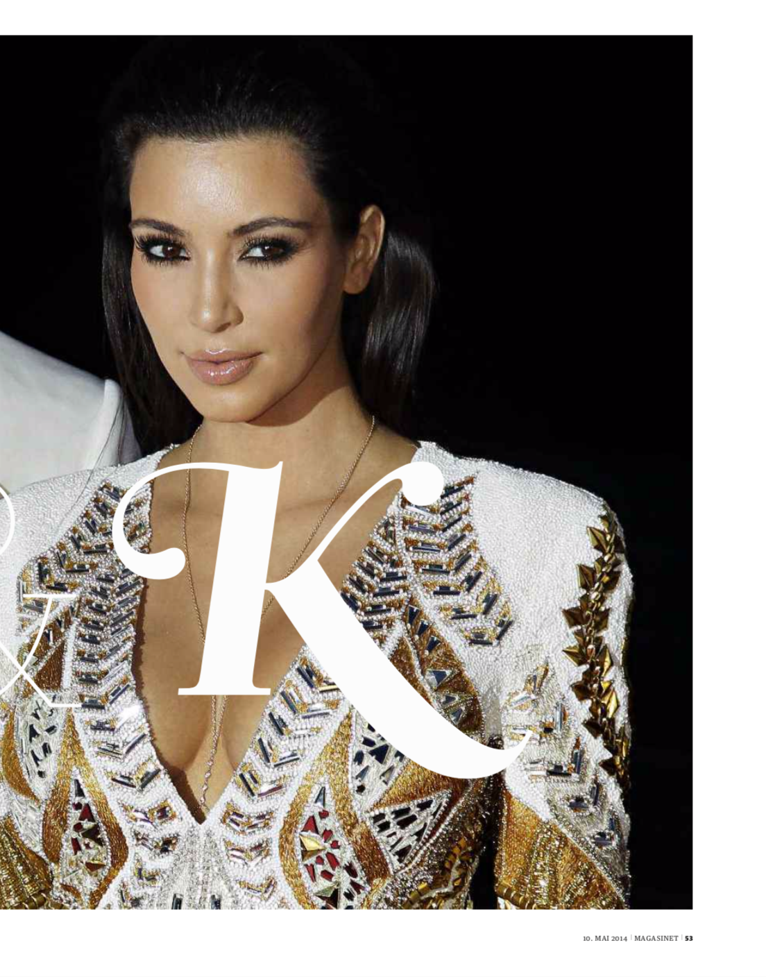 Dagbladet article about Kim Kardashian and Kanye West's wedding