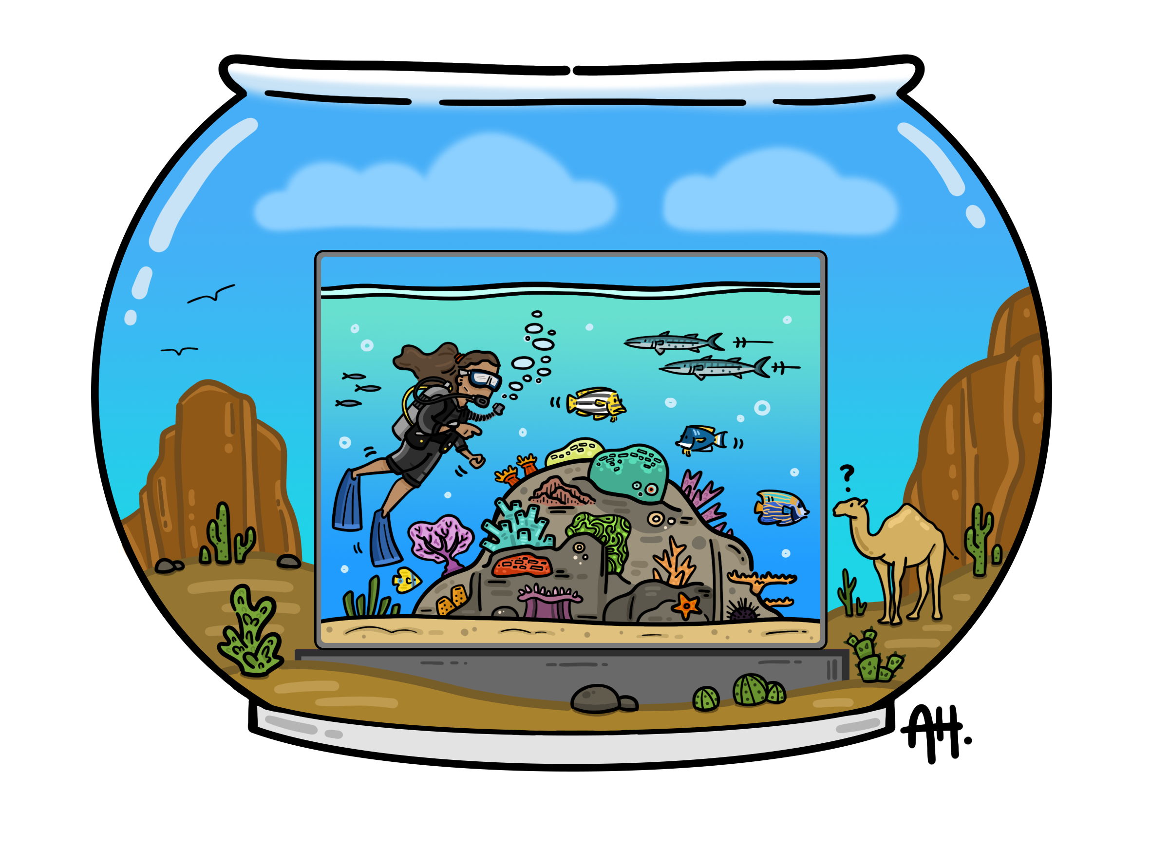 Art x Science Conversations Episode 3: Studying Corals in Unexpected Places