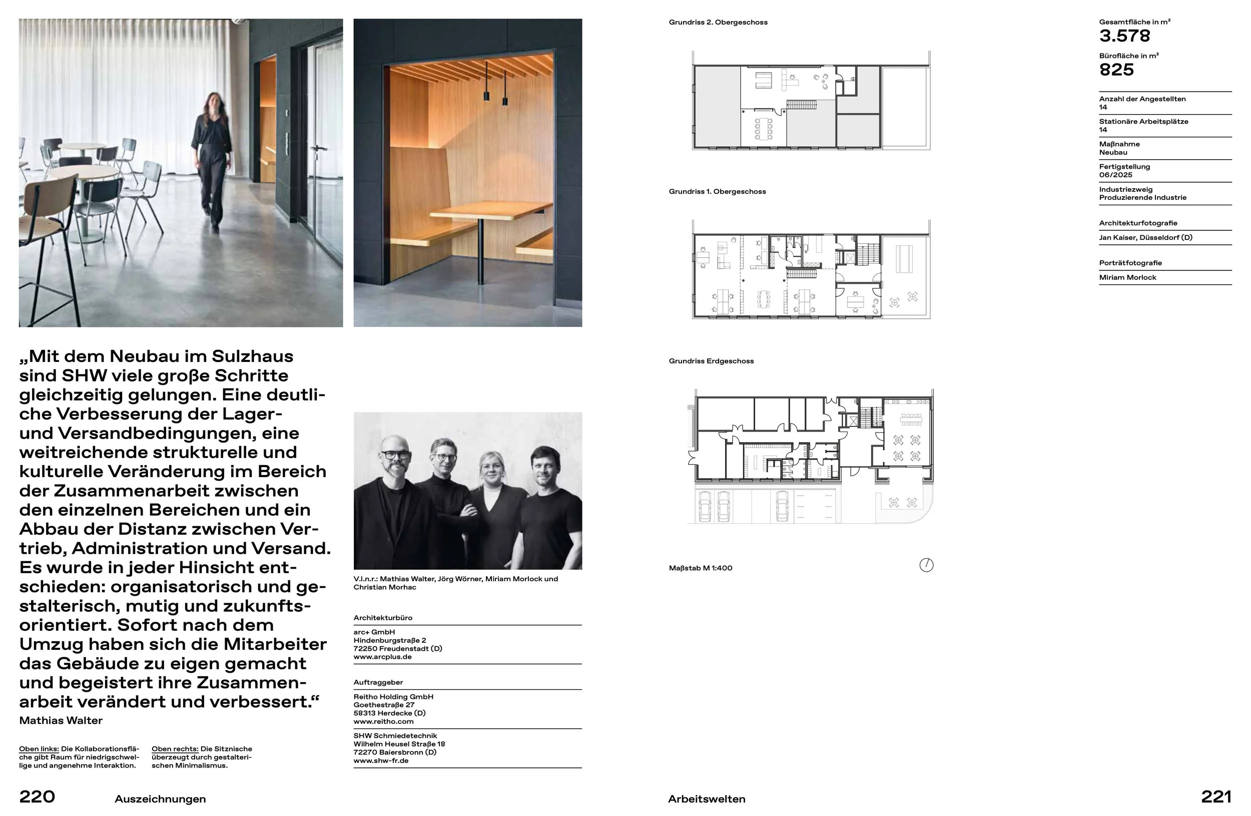 Architekturfotografie Büro Gebäude Buch Veröffentlichung Callwey