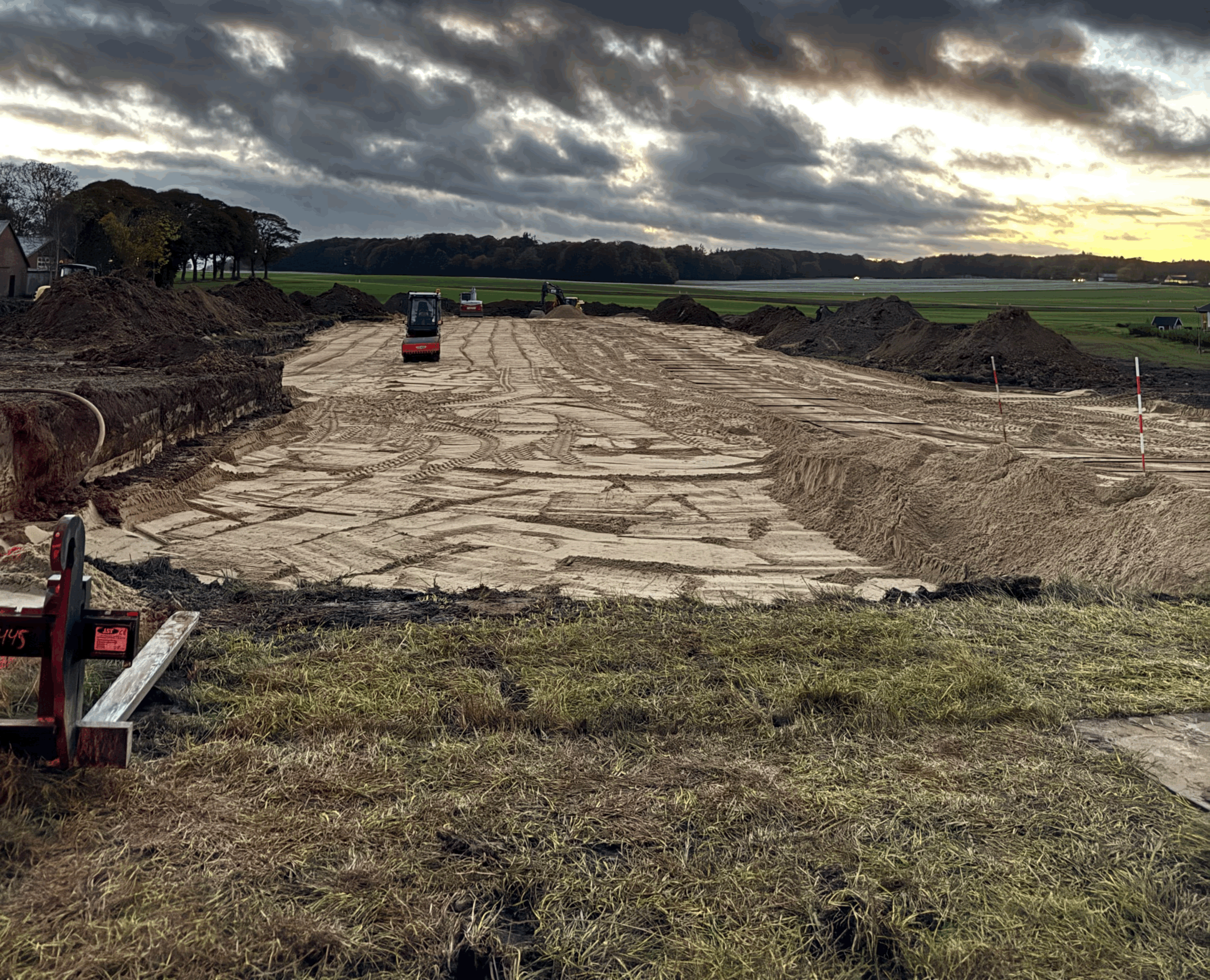 Invitation til første spadestik