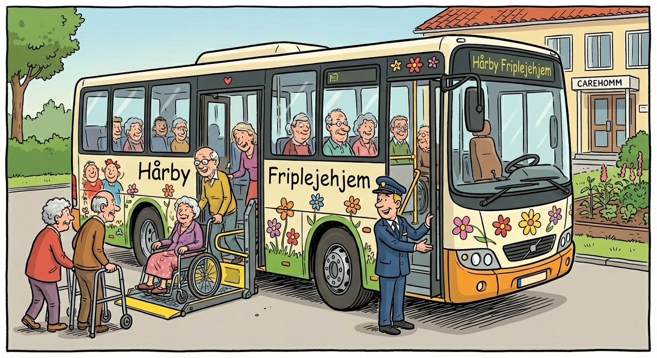 Tilskud til liftbus fra Sparekassen Danmark Fonden Vendsyssel