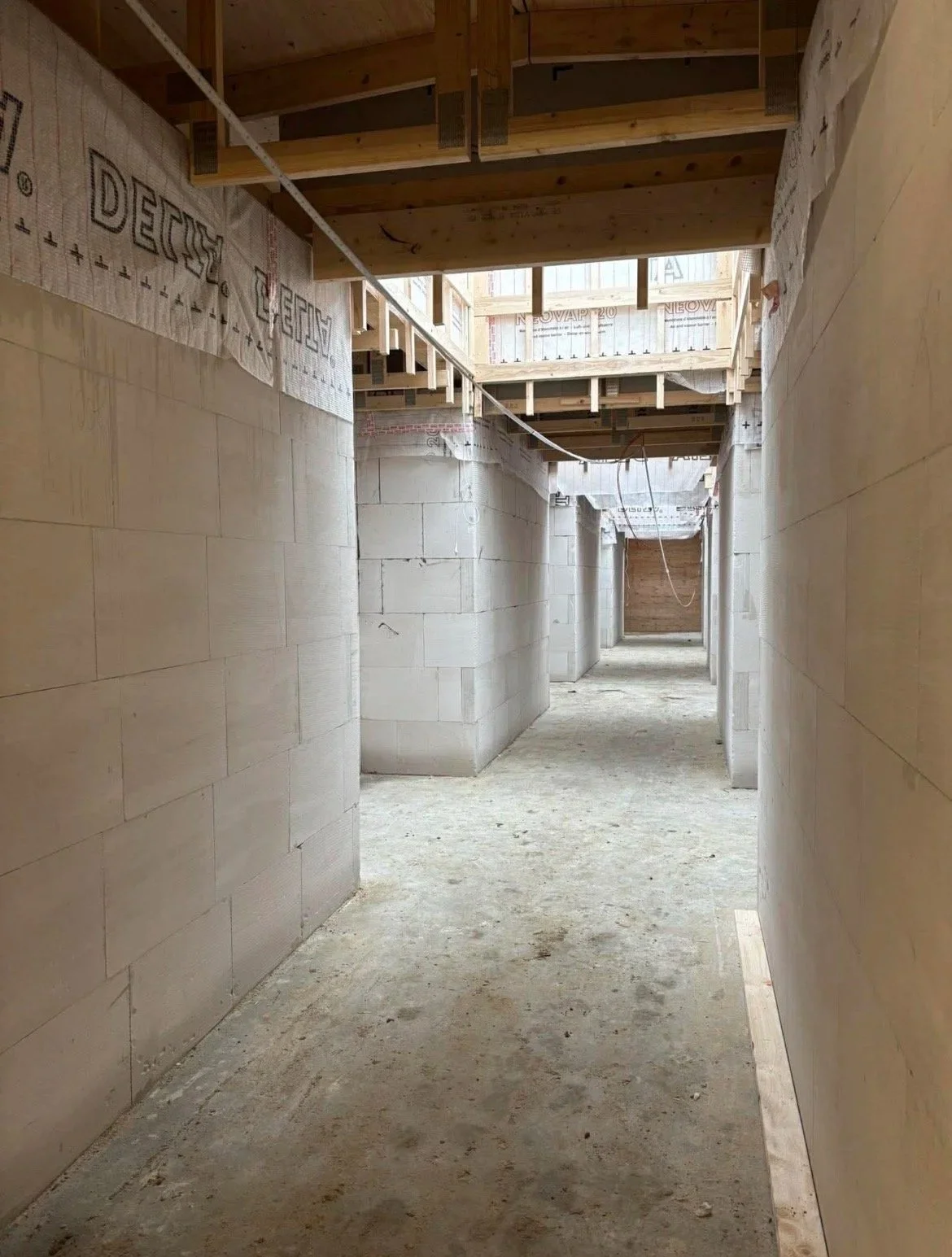 Status på byggeriet