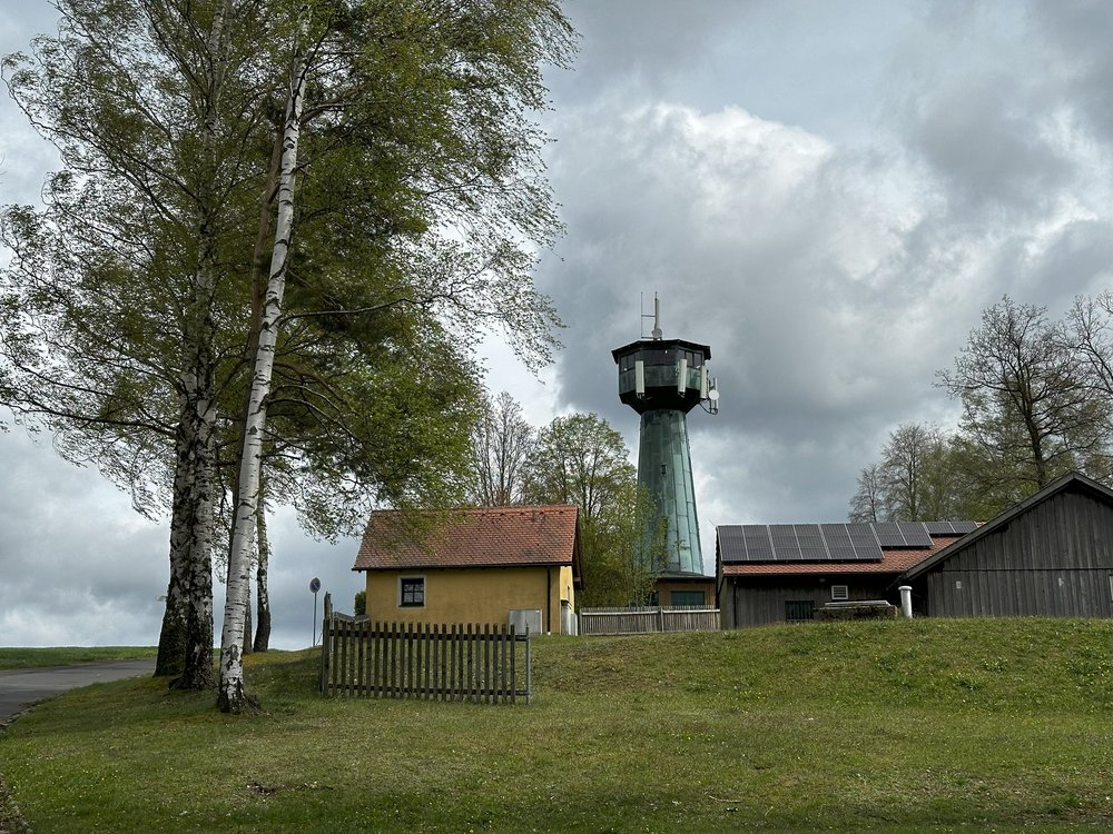 Vyhlídková věž Grenzlandturm s občerstvovnou