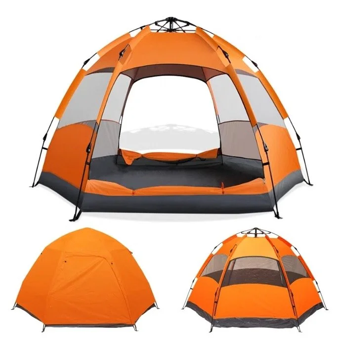 Single layer spring tent