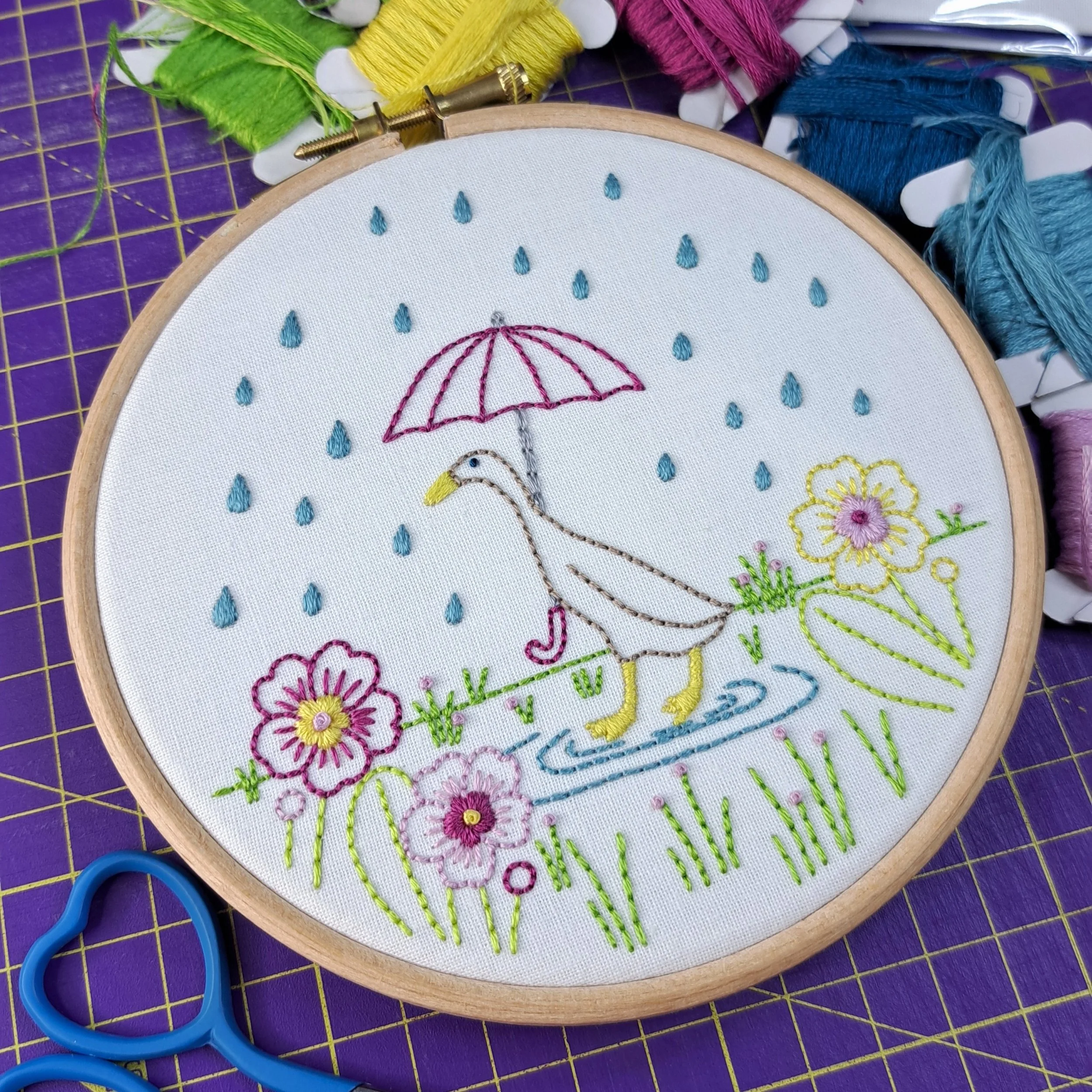 How I Stitched the Duck Panel: A Beginners Step-by-Step Guide