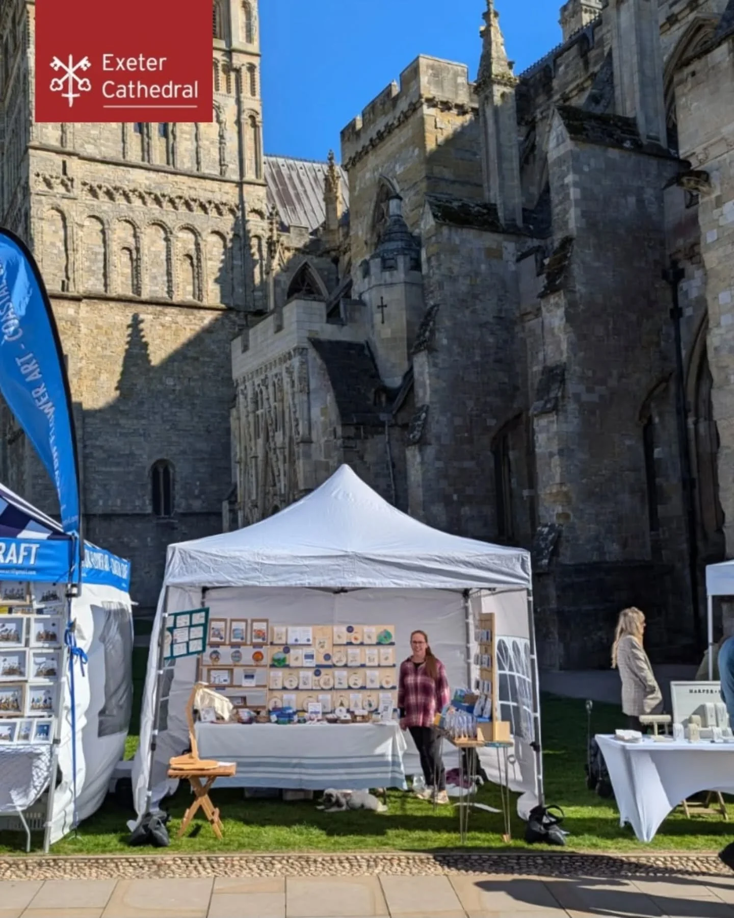 I&rsquo;ll be back on the Cathedral Green THIS Saturday for the Exeter Independent Market&nbsp;🎉

I'll look&nbsp;slightly different to this (this photo was taken a couple of years ago now - it&rsquo;s amazing how all the little tweaks to my set-up &