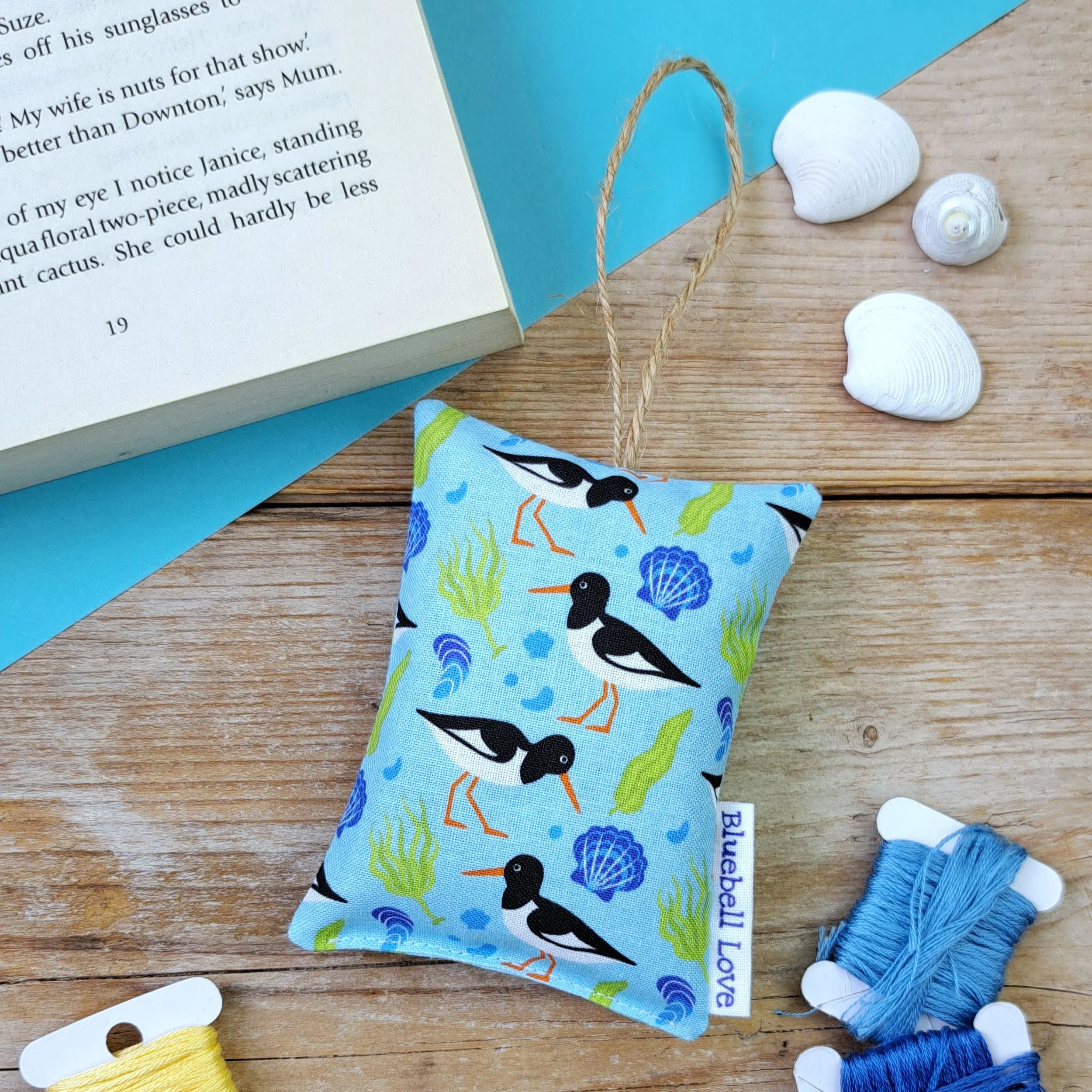 Oyster catcher Lavender Bag 3.jpg